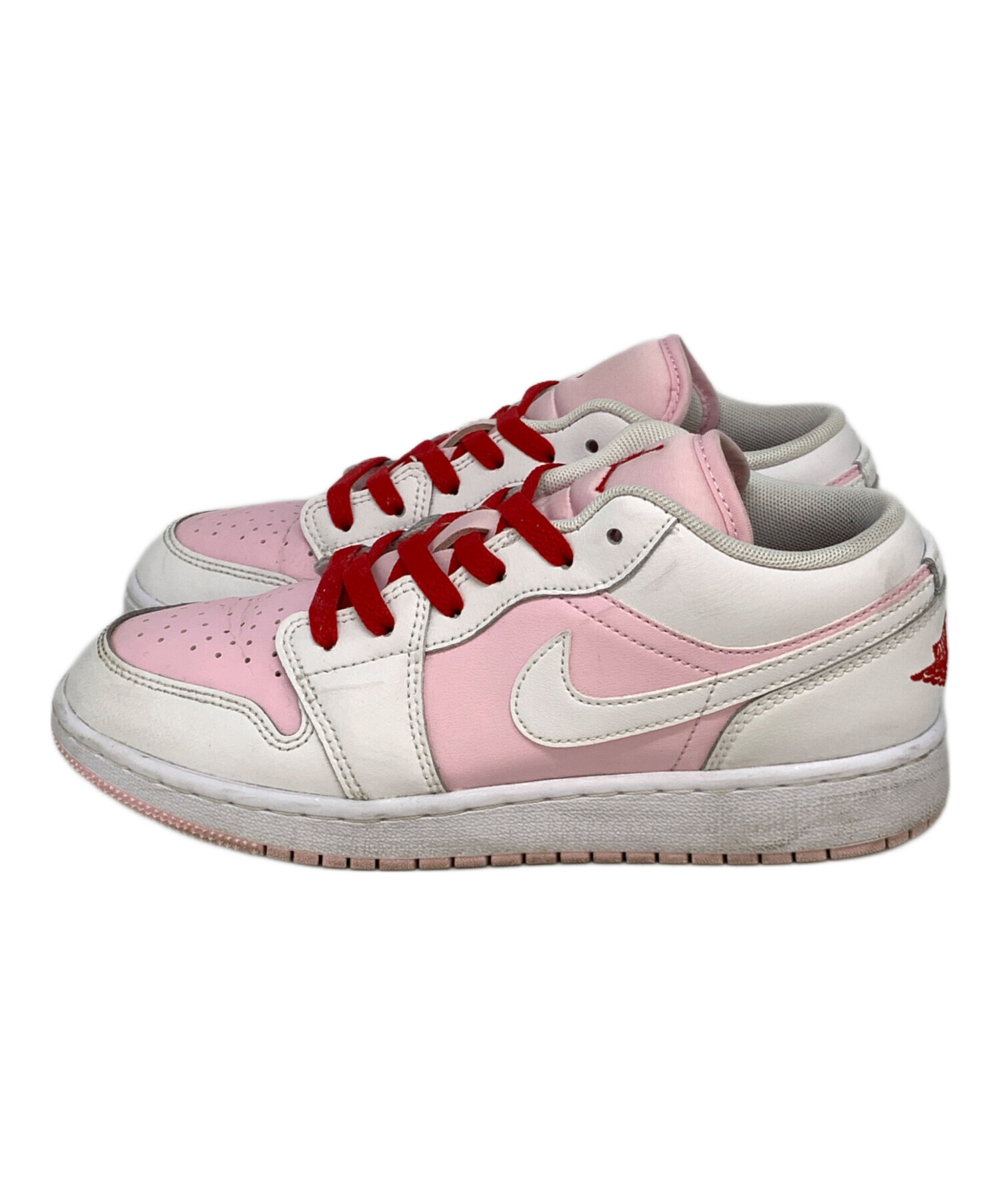 中古・古着通販】NIKE (ナイキ) GS Air Jordan 1 Low ピンク 中古・古着通販】NIKE (ナイキ) GS Air Jordan 1 Low ピンク