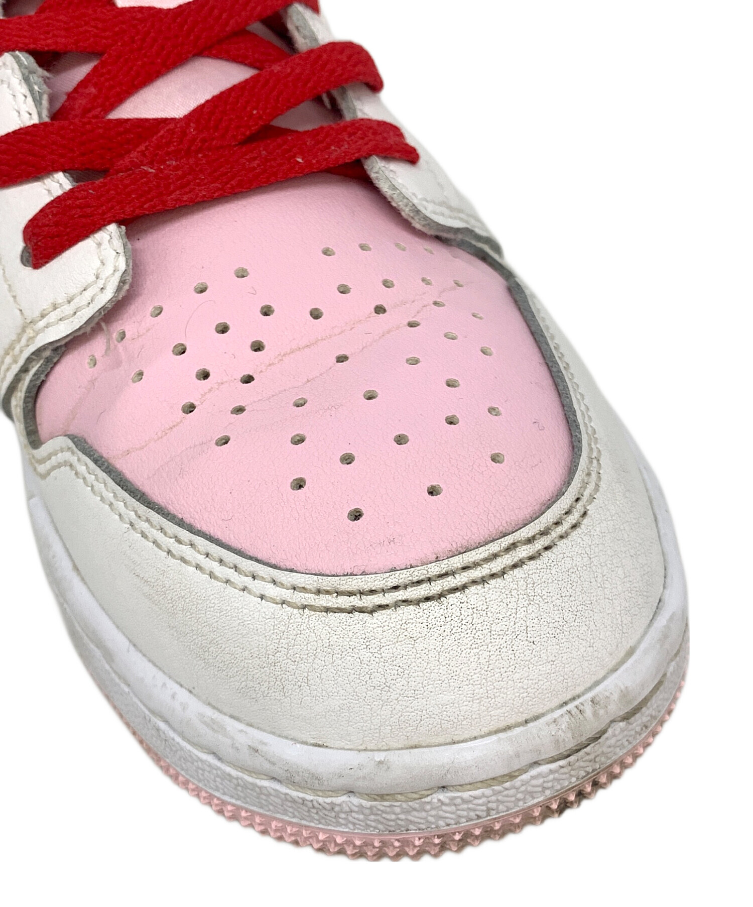 中古・古着通販】NIKE (ナイキ) GS Air Jordan 1 Low ピンク 中古・古着通販】NIKE (ナイキ) GS Air Jordan 1 Low ピンク