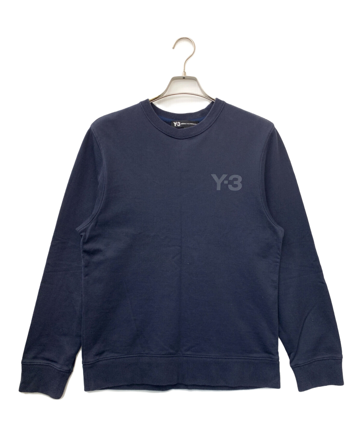 中古・古着通販】Y-3 (ワイスリー) ロゴスウェット ネイビー サイズ:XS