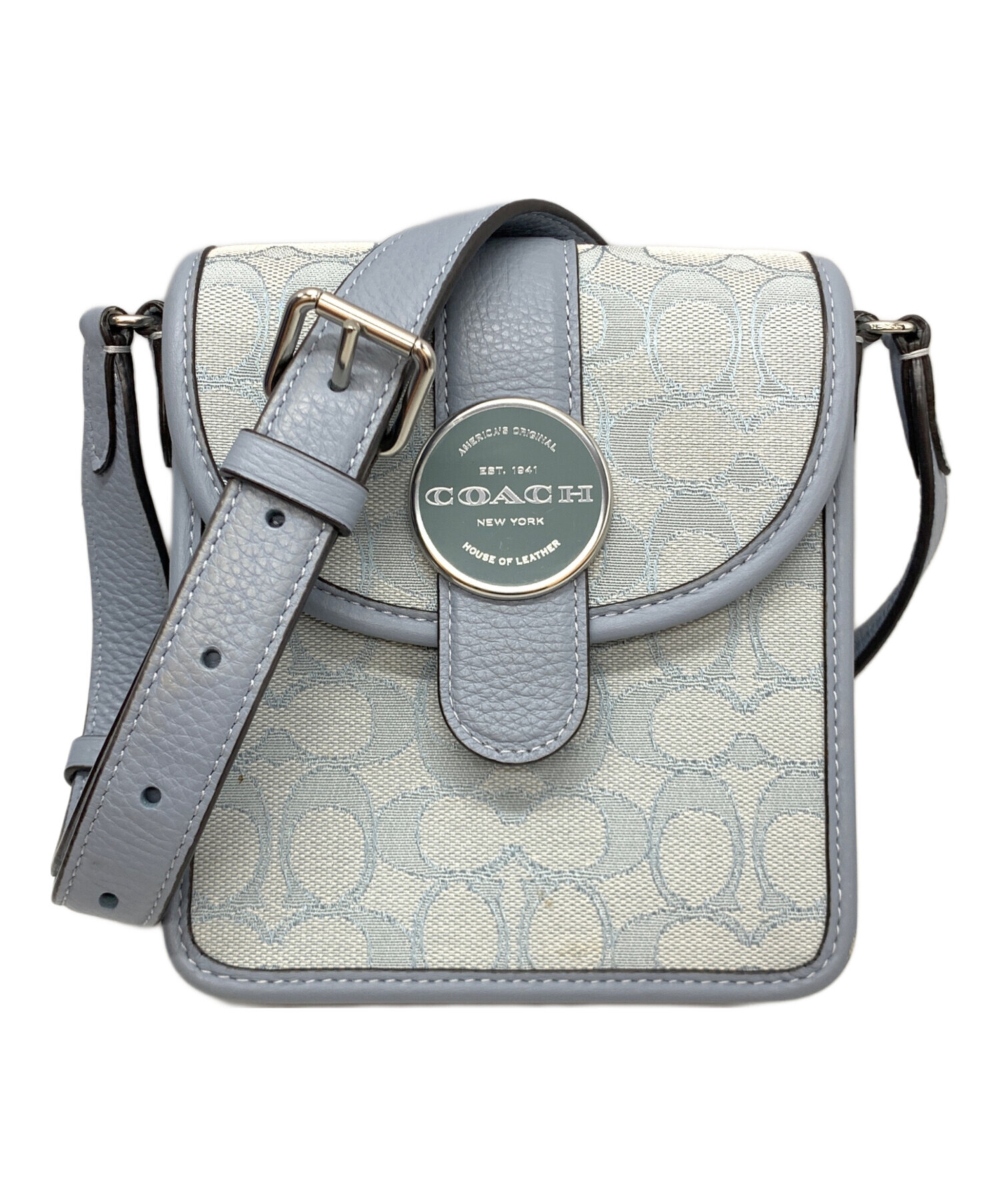 中古・古着通販】COACH (コーチ) シグネチャー ショルダーバッグ 