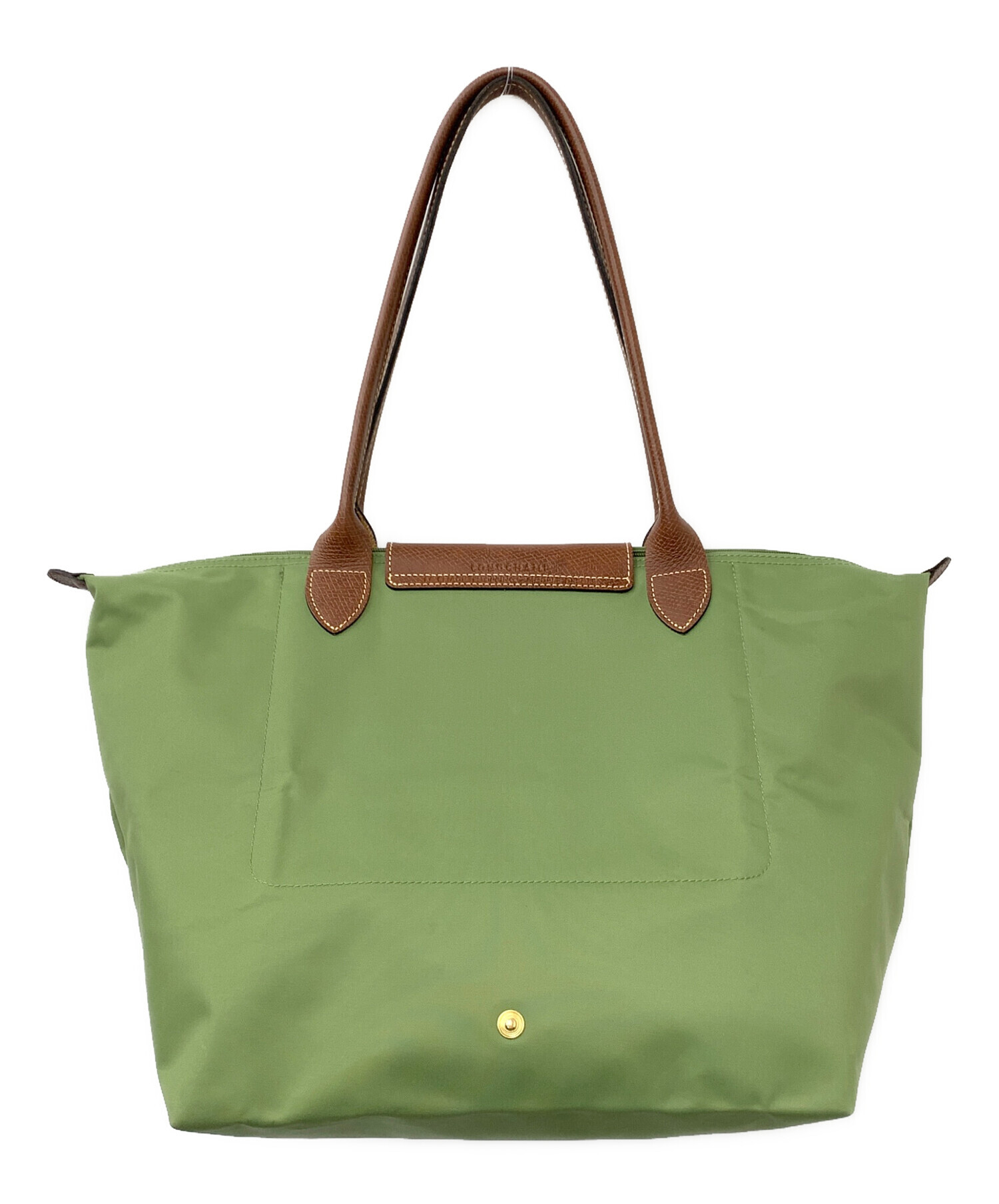 未使用　LONGCHAMP　トートバッグ　(大容量)　グリーン ロンシャン LONGCHAMP トートバッグ 2605 089 P88 （グリーン） -靴