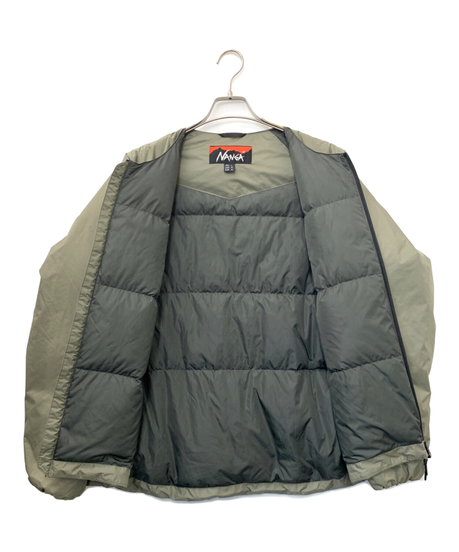 中古・古着通販】NANGA (ナンガ) AURORA DOWN CARDIGAN/オーロラダウン