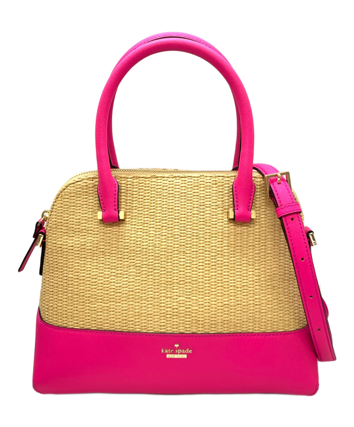 中古・古着通販】Kate Spade (ケイトスペード) 2Wayバッグ ナチュラル 