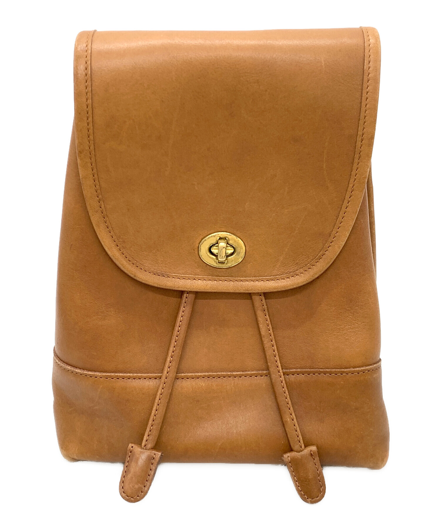 中古・古着通販】COACH (コーチ) オールドミニリュック ブラウン