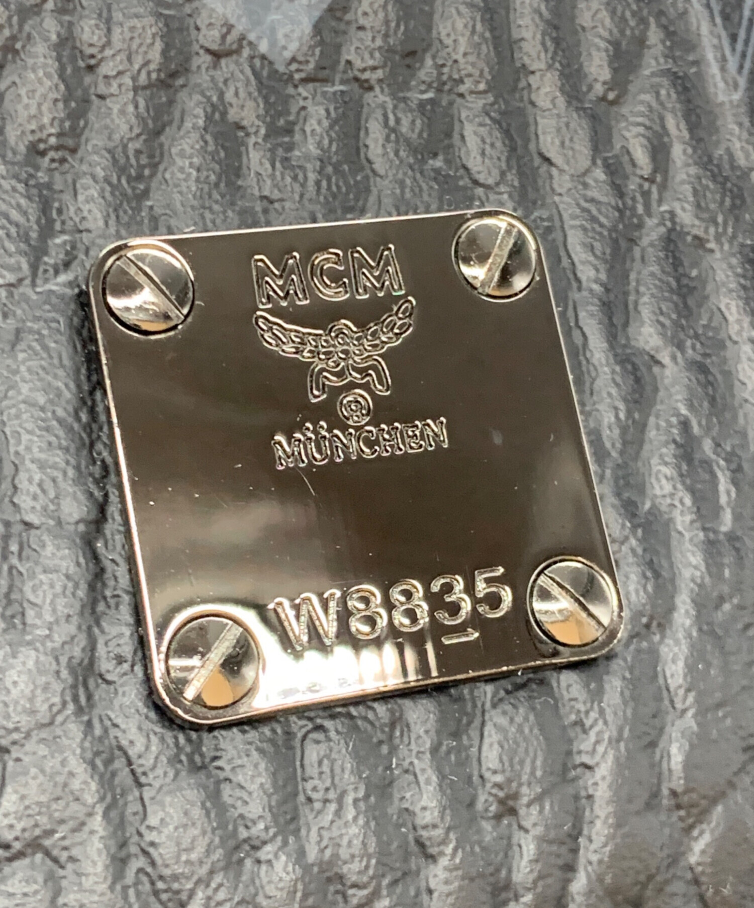 中古・古着通販】MCM (エムシーエム) スタッズリュック ブラック