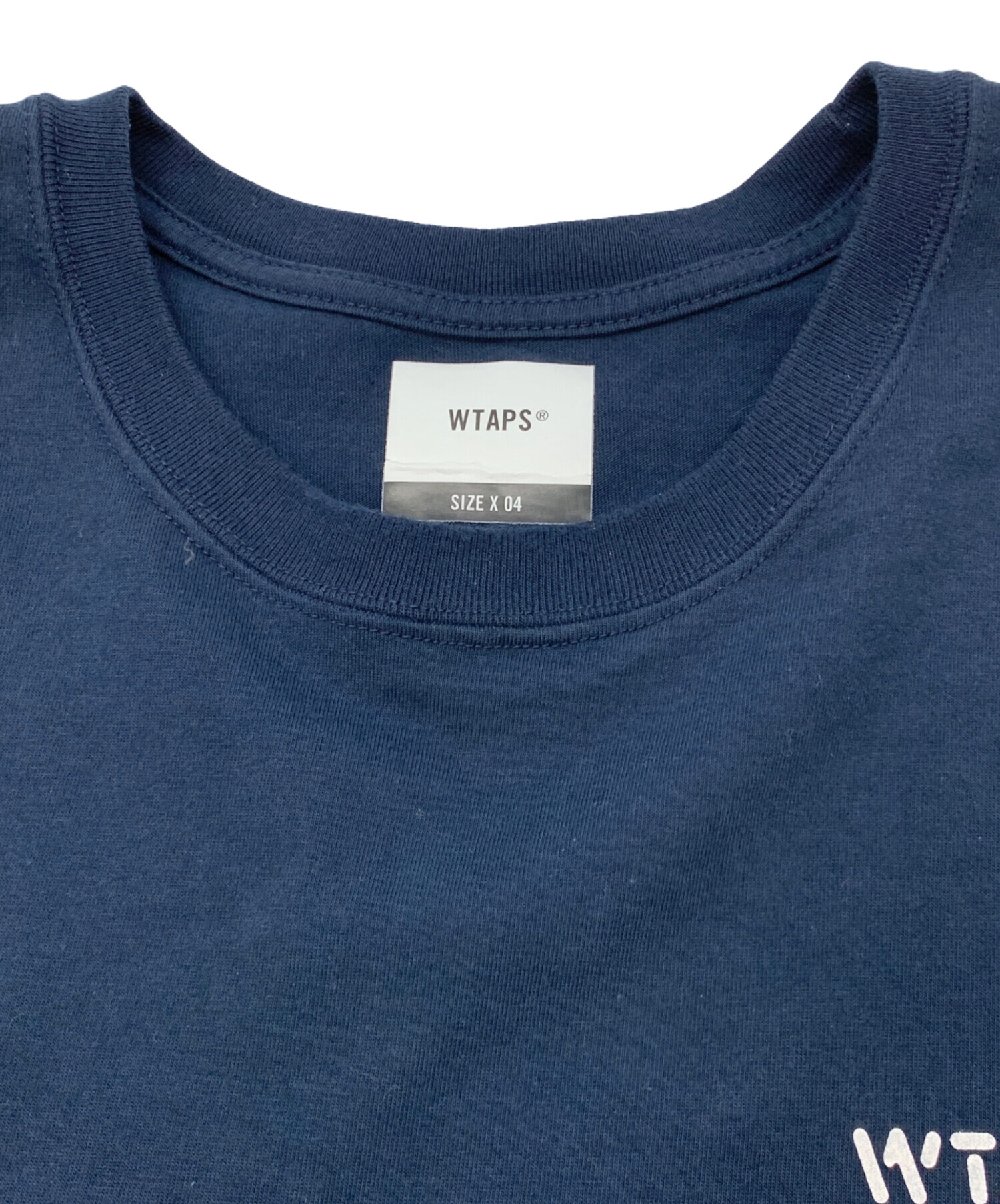 中古・古着通販】WTAPS (ダブルタップス) 半袖カットソー ネイビー