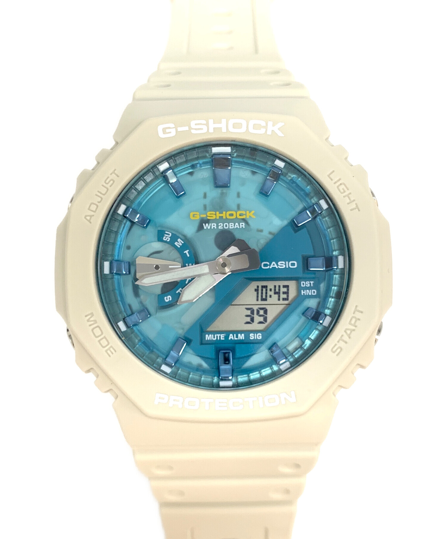 中古・古着通販】CASIO (カシオ) G-SHOCK GA-2100AS ブルー｜ブランド
