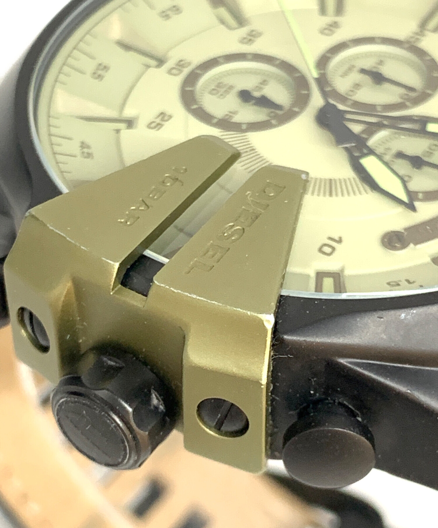 中古・古着通販】DIESEL (ディーゼル) メガチーフ 腕時計 オリーブ 