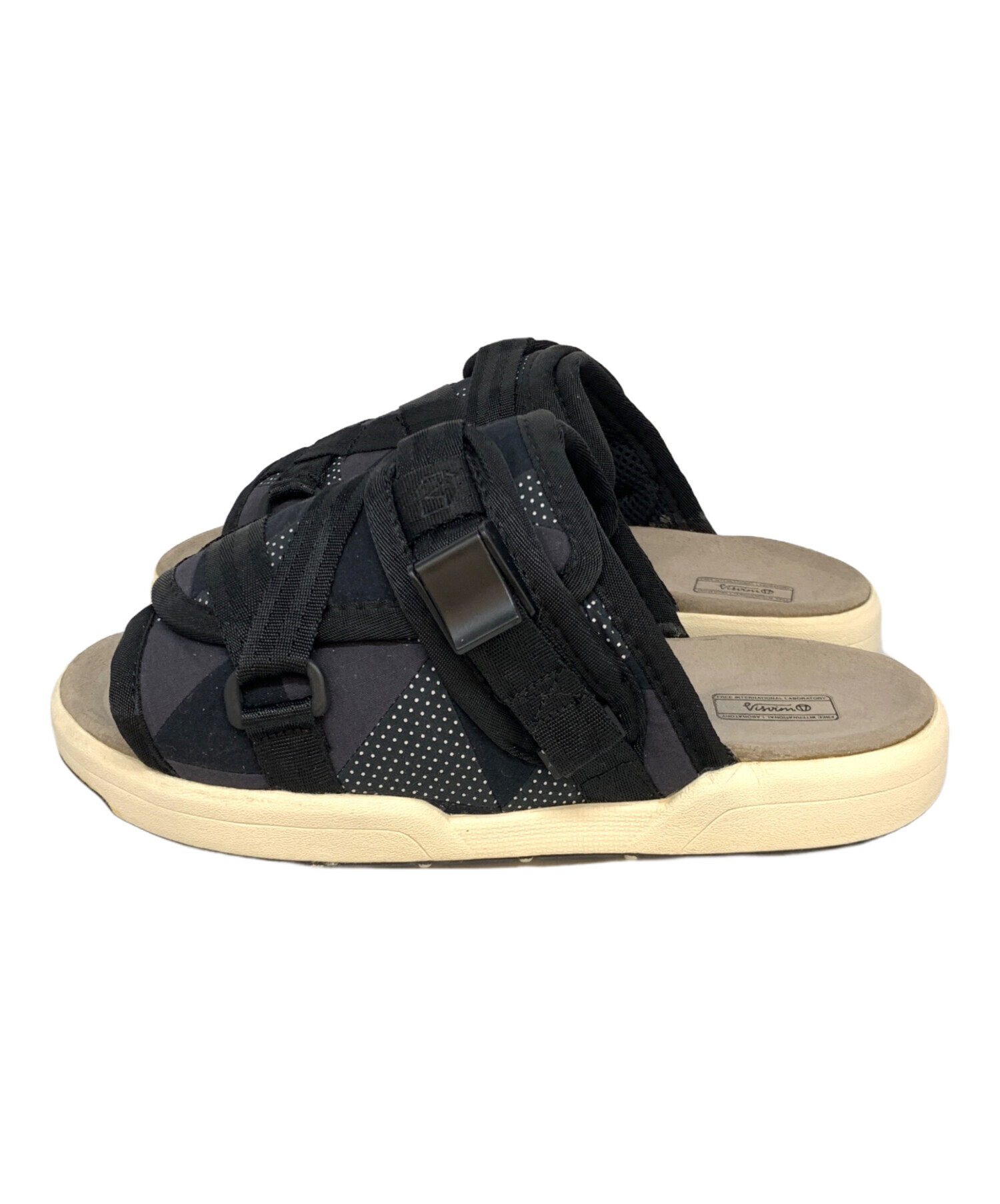 中古・古着通販】VISVIM (ビズビム) クリストサンダル ブラック サイズ