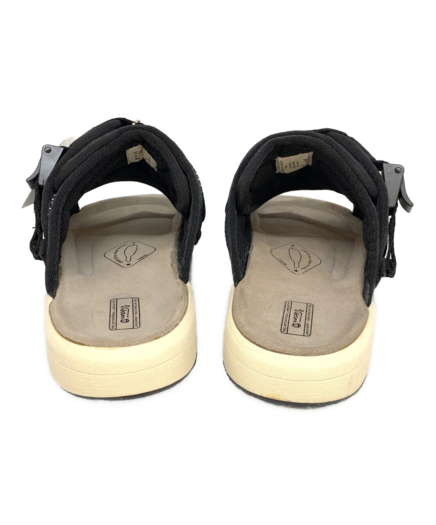 中古・古着通販】VISVIM (ビズビム) クリストサンダル ブラック サイズ