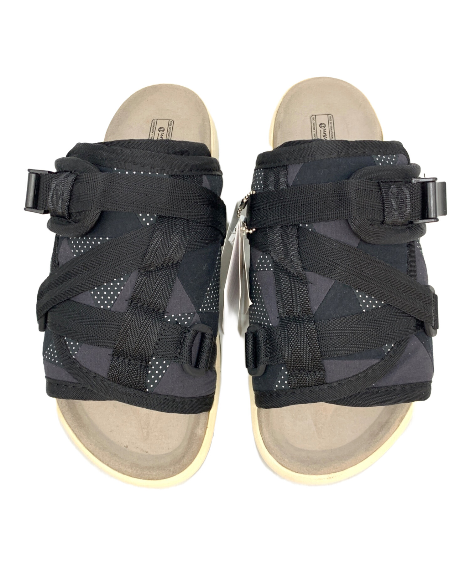 visvim CHRISTO Black M ビズビム クリスト ブラック Visvim Men's Christo Black Sandals