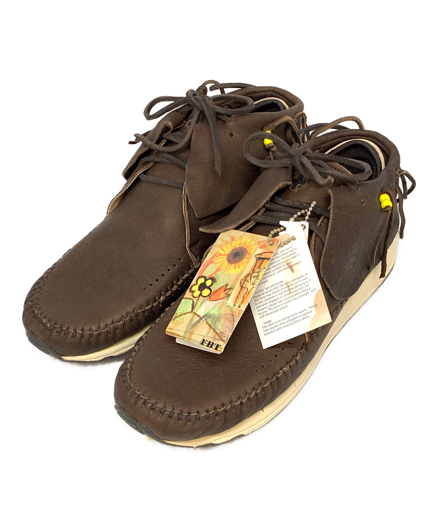 中古・古着通販】VISVIM (ビズビム) FBT-ELK スニーカー ブラウン 