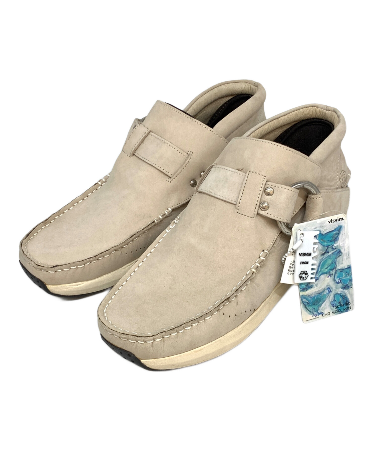 中古・古着通販】VISVIM (ビズビム) SKYNYRD RING MOCCASIN ベージュ