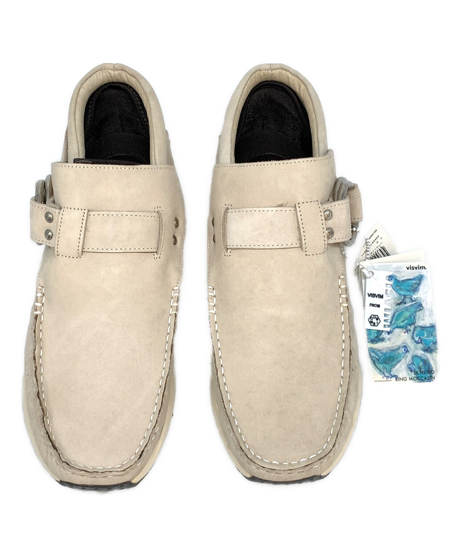 中古・古着通販】VISVIM (ビズビム) SKYNYRD RING MOCCASIN ベージュ