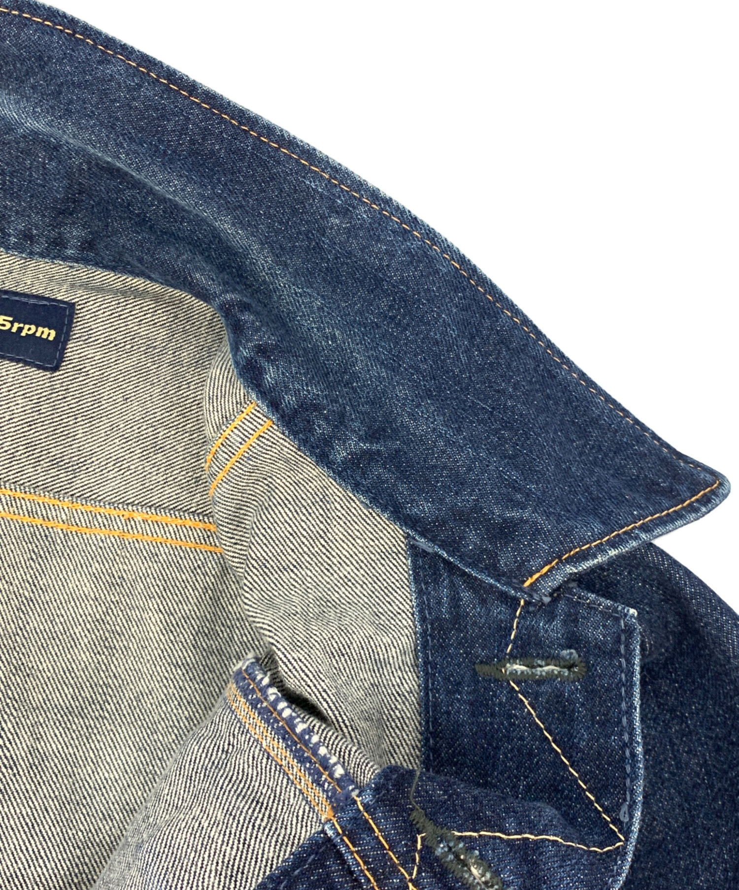 45R 45rpm 新品未使用　インディゴ濃紺デニムジャケット 中古・古着通販】45rpm (45アールピーエム) デニムジャケット
