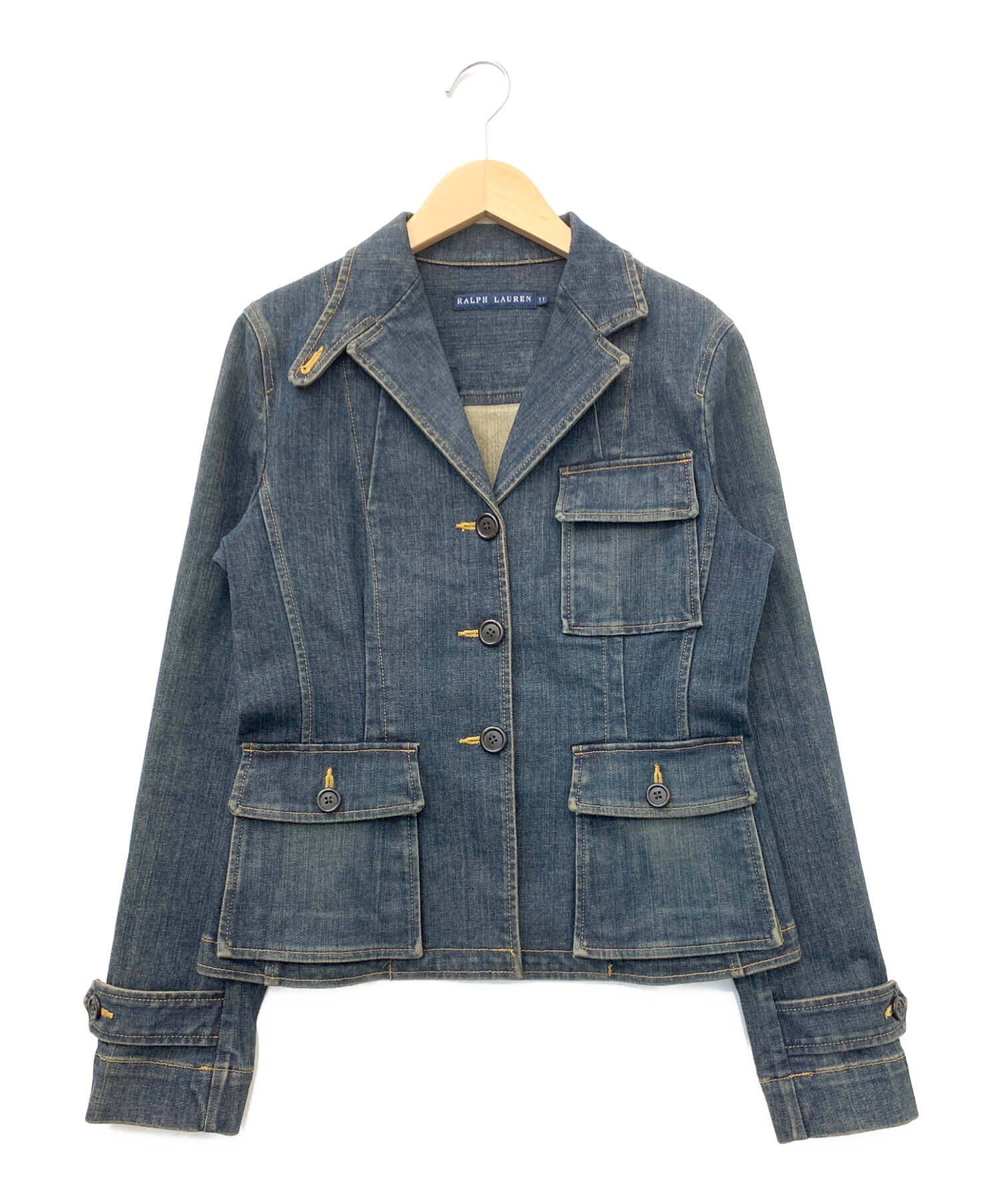 中古・古着通販】RALPH LAUREN (ラルフローレン) デニムジャケット 