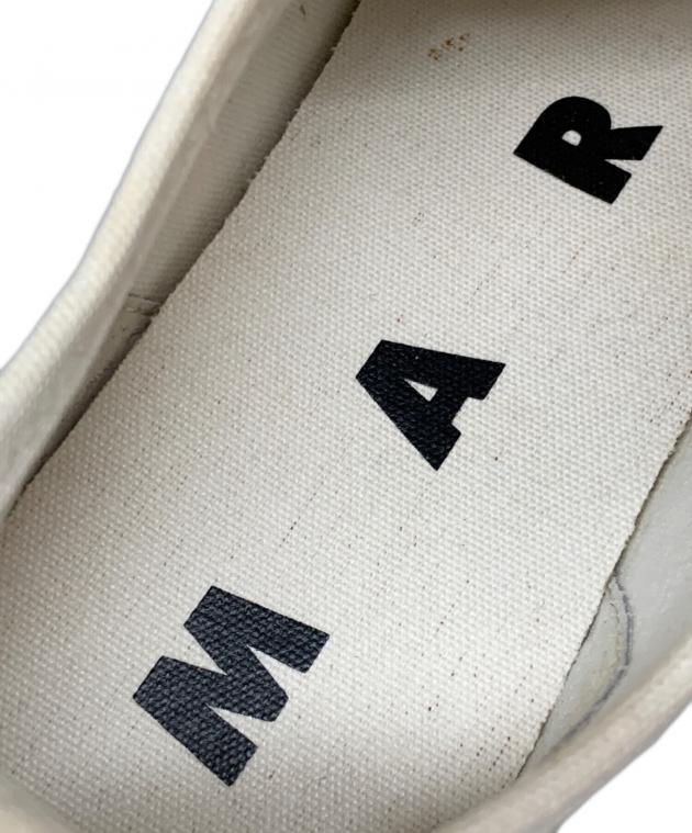 中古・古着通販】MARNI (マルニ) ヨット柄スニーカー ブルー サイズ:36