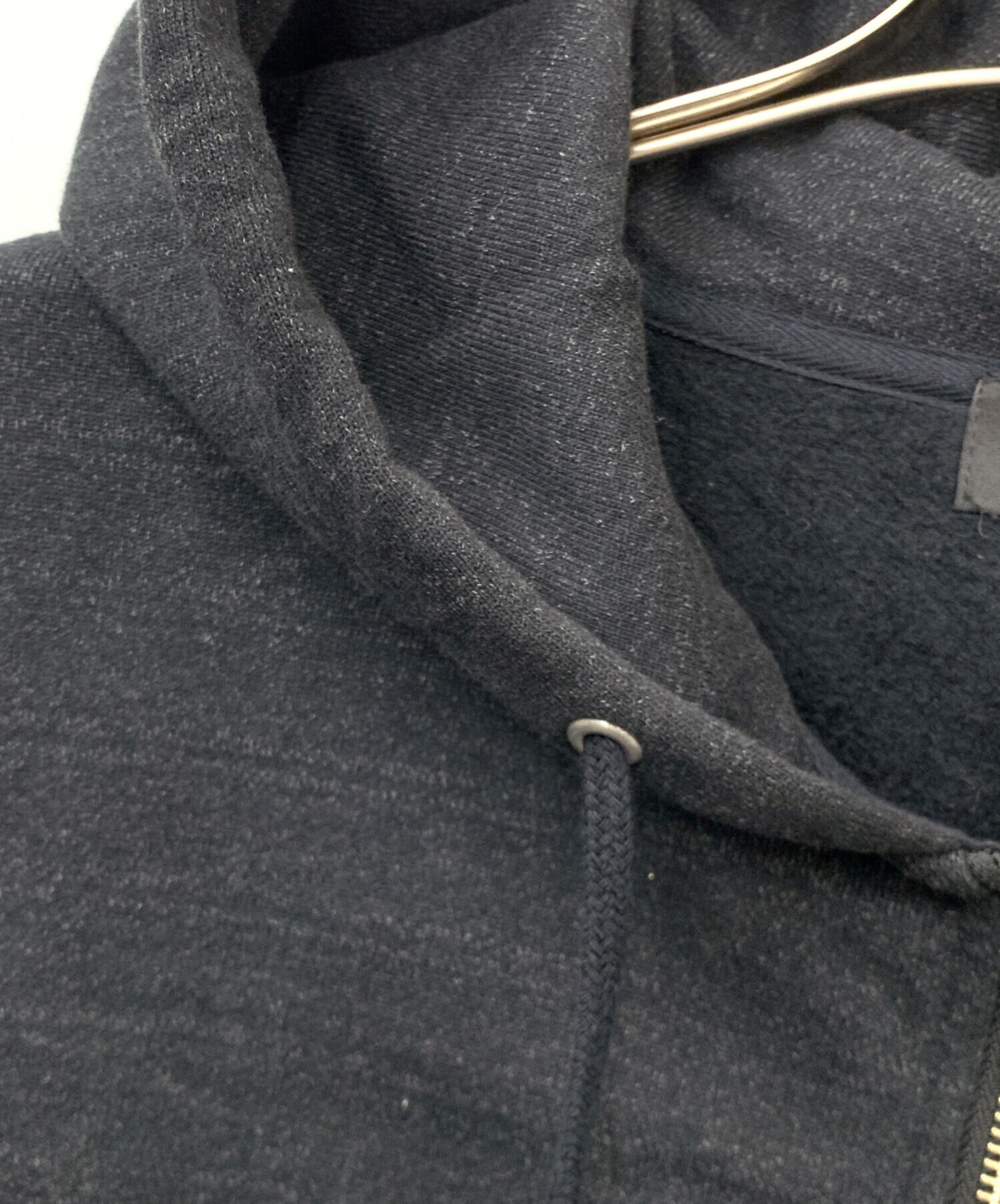 中古・古着通販】X-LARGE (エクストララージ) ジップパーカー ブラック