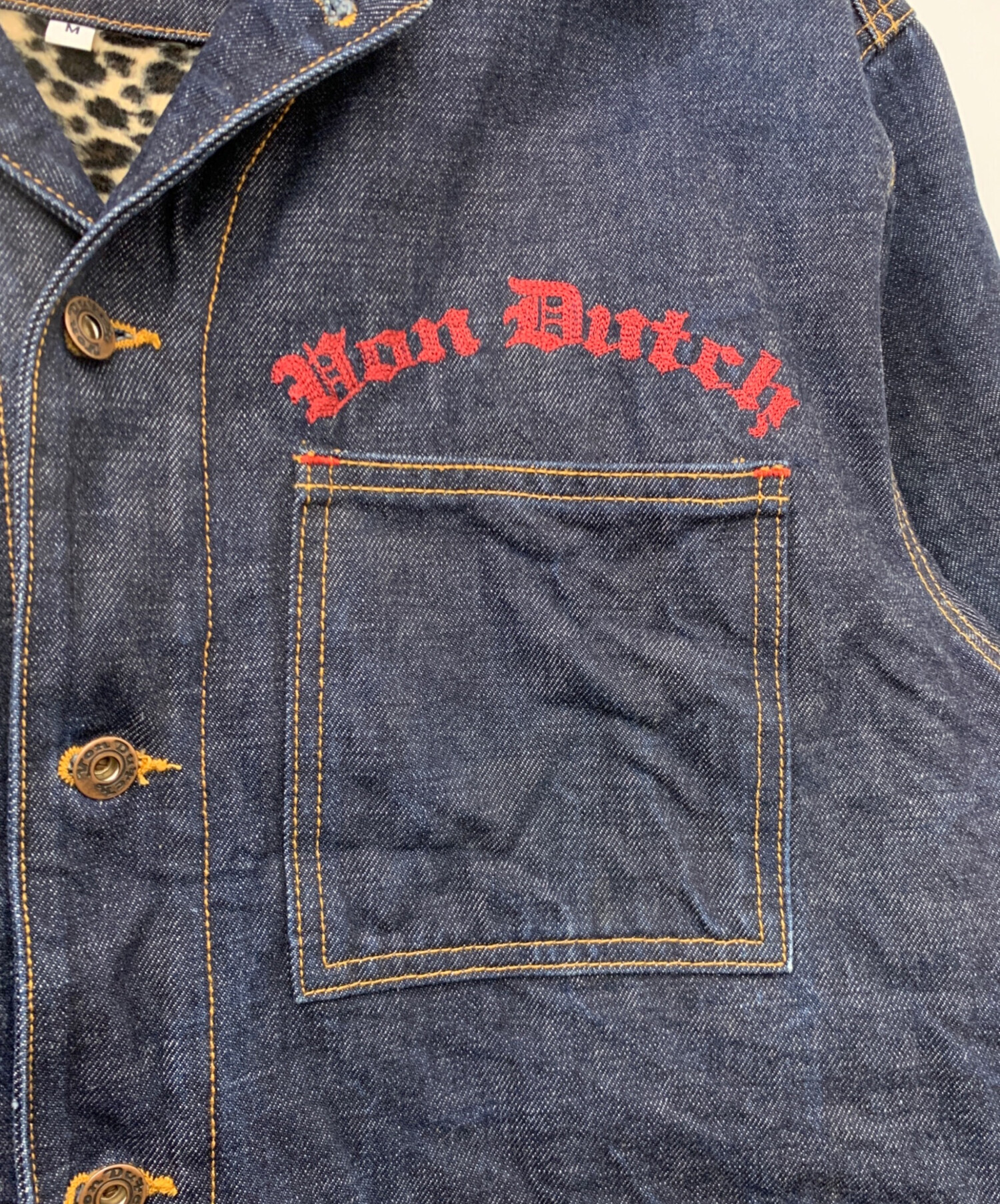 中古・古着通販】Von Dutch (ボンダッチ) デニムジャケット インディゴ