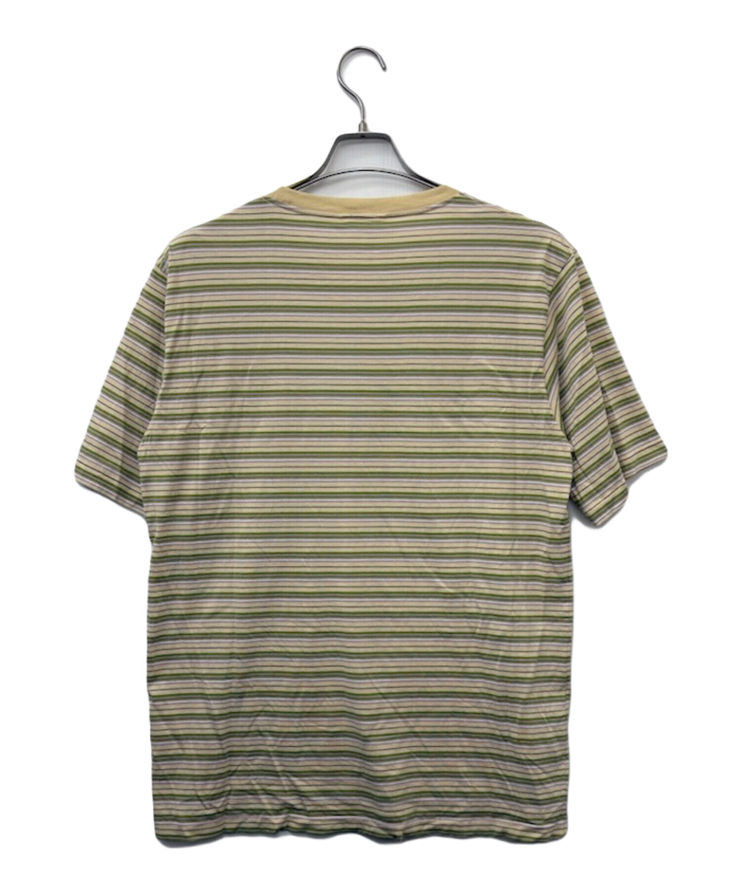 中古・古着通販】AURALEE (オーラリー) HARD TWIST COTTON BORDER TEE