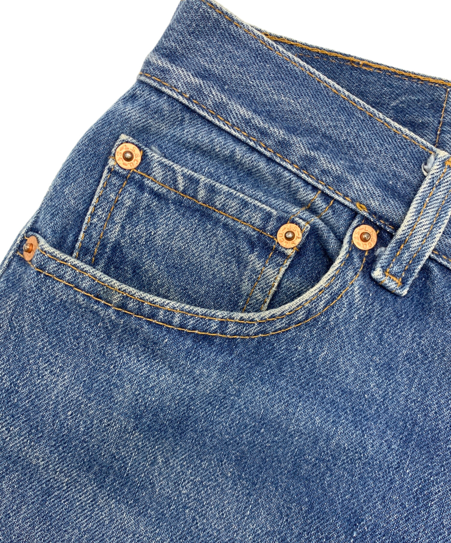 中古・古着通販】LEVI'S (リーバイス) 501デニムパンツ ブルー サイズ