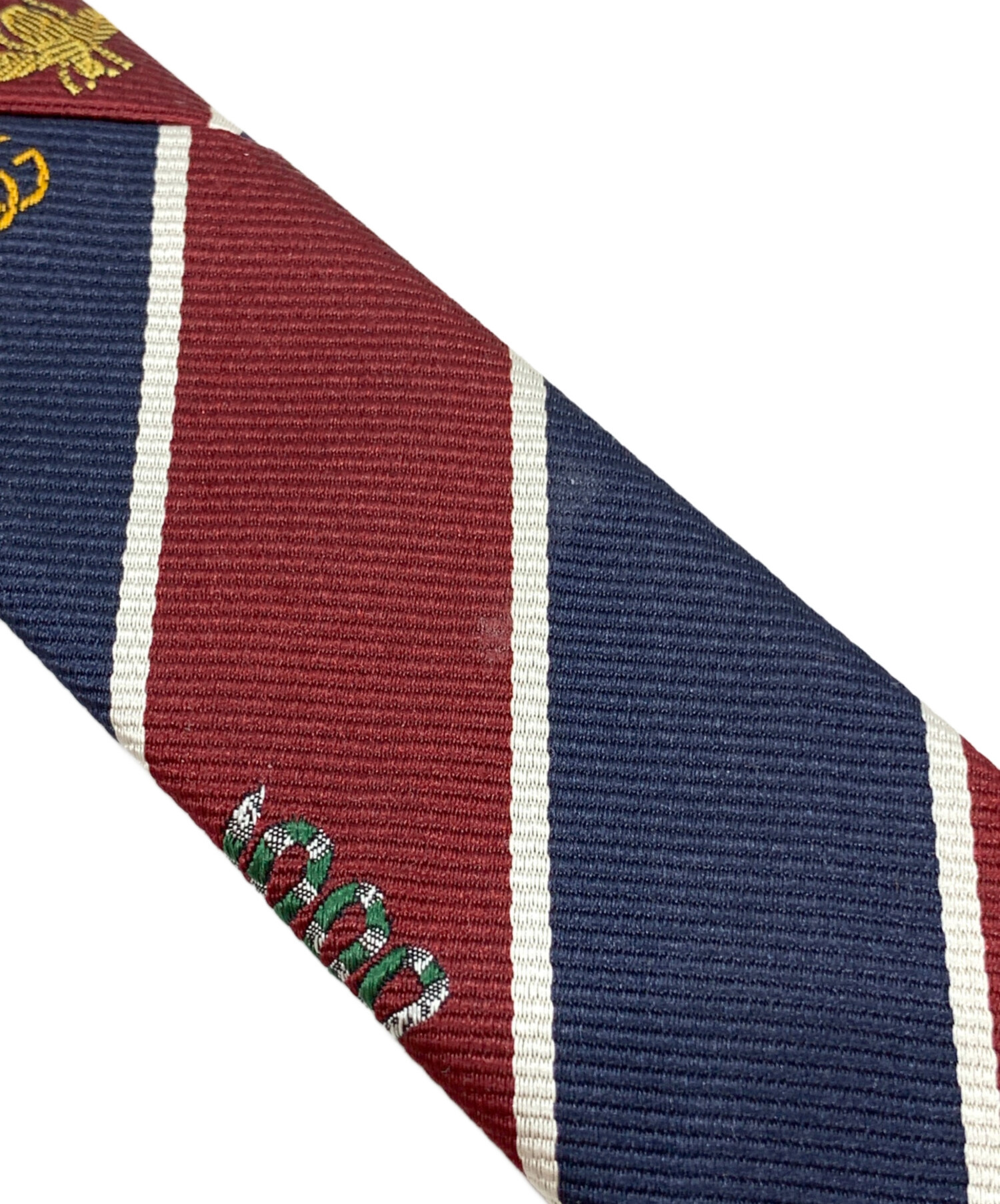 中古・古着通販】GUCCI (グッチ) ネクタイ SYMBOLS MOTIF ネイビー