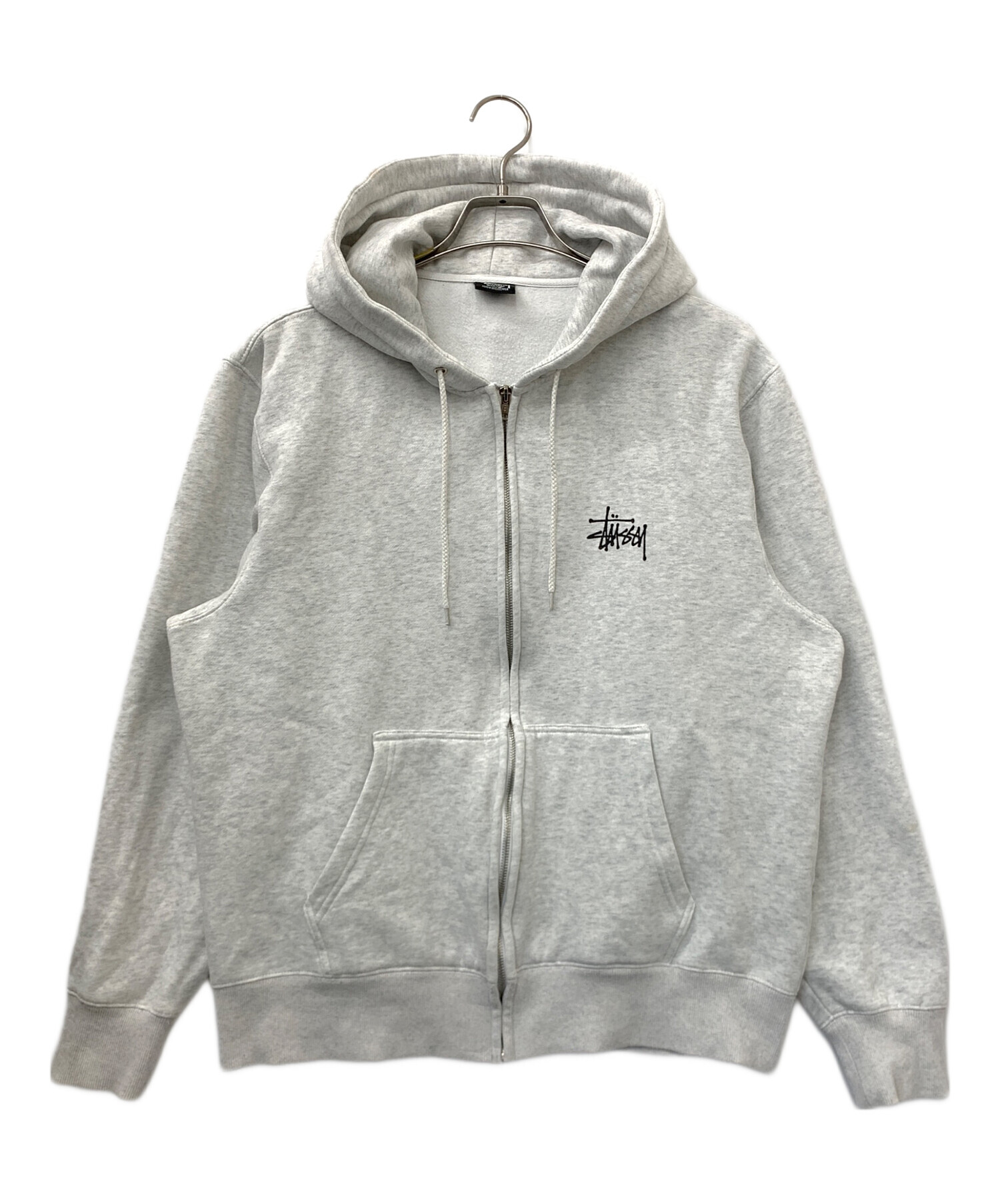 中古・古着通販】stussy (ステューシー) バックロゴジップパーカー 