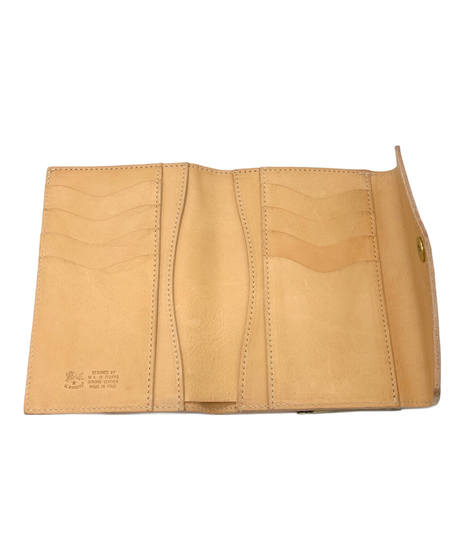 中古・古着通販】IL BISONTE (イル ビゾンテ) がま口2つ折り財布