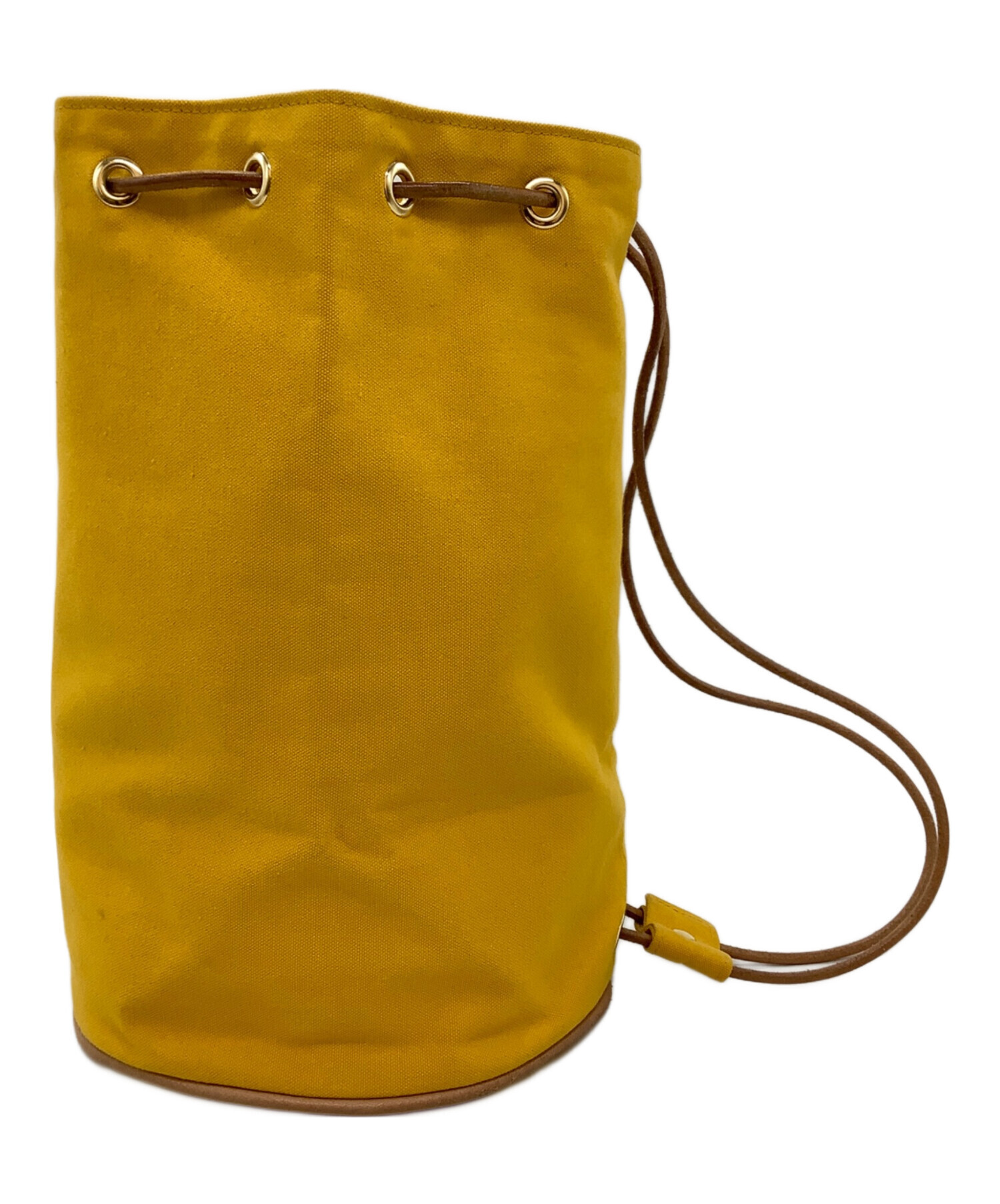 中古・古着通販】HERMES (エルメス) ショルダーバッグ イエロー 