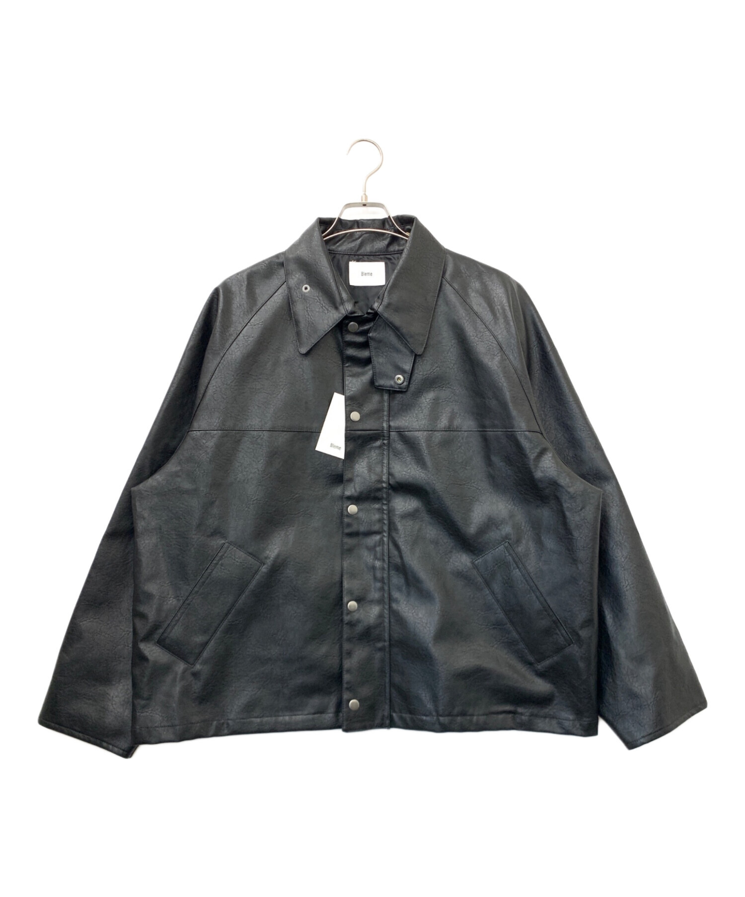 m出品 中古・古着通販】Bleme (ブレム) レザージャケット ブラック サイズ:L