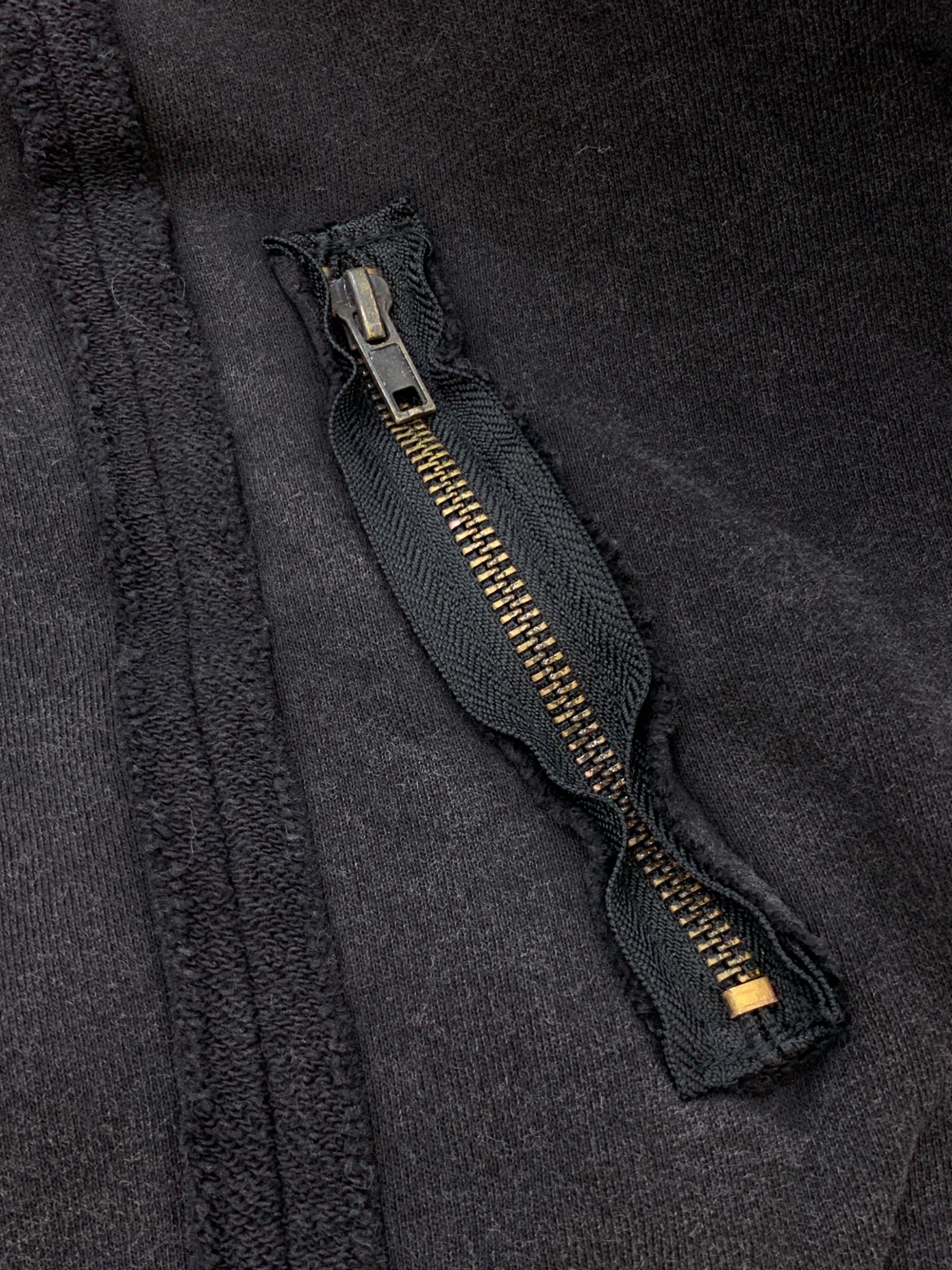 中古・古着通販】Yorkshin (ヨークシン) ジップパーカー ブラック 