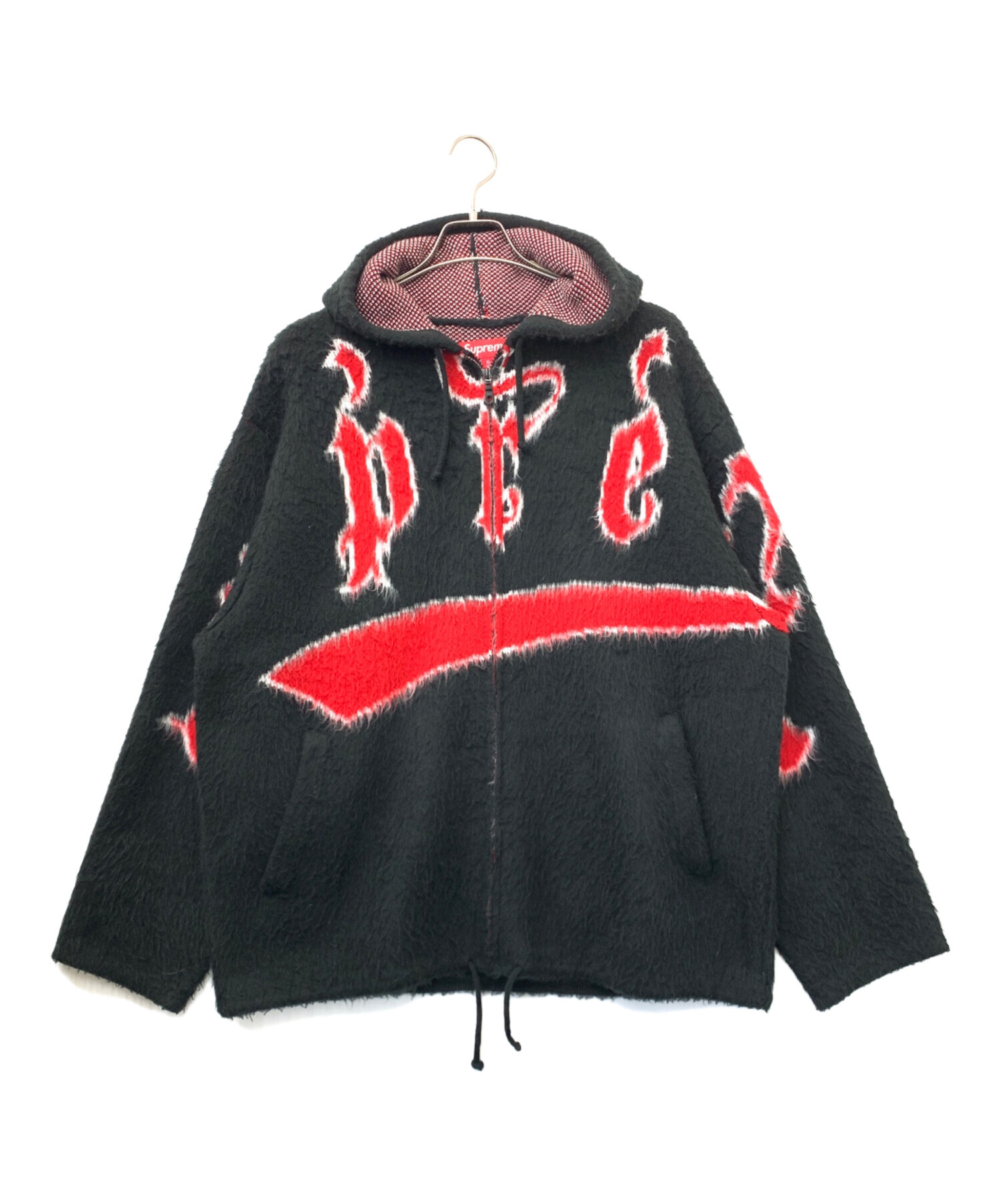 中古・古着通販】SUPREME (シュプリーム) ジップパーカー ブラック 