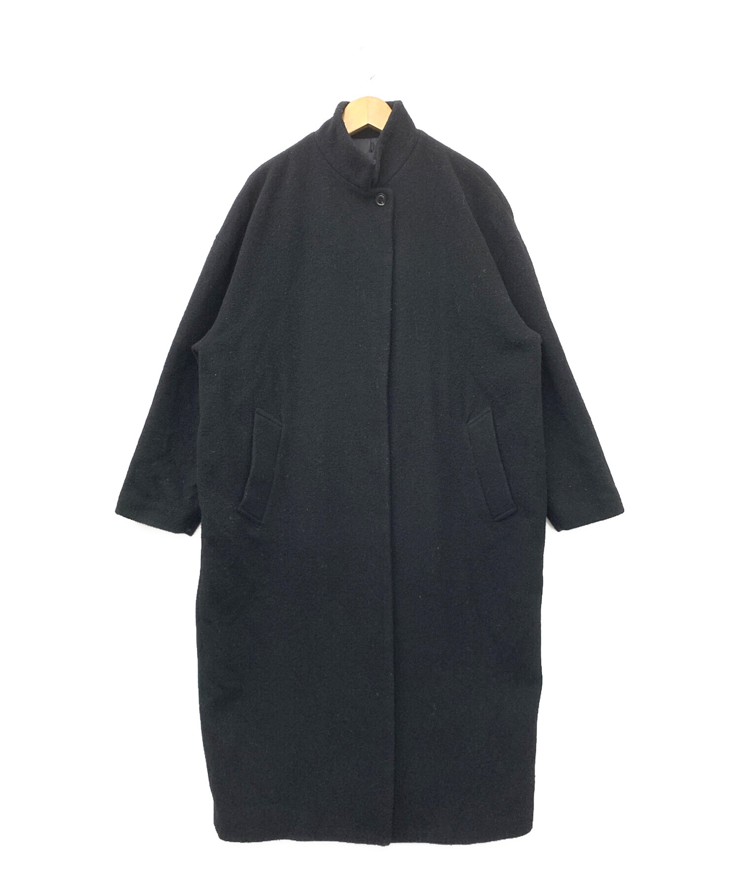 中古・古着通販】mizuiro-ind (ミズイロインド) スタンドカラーウール