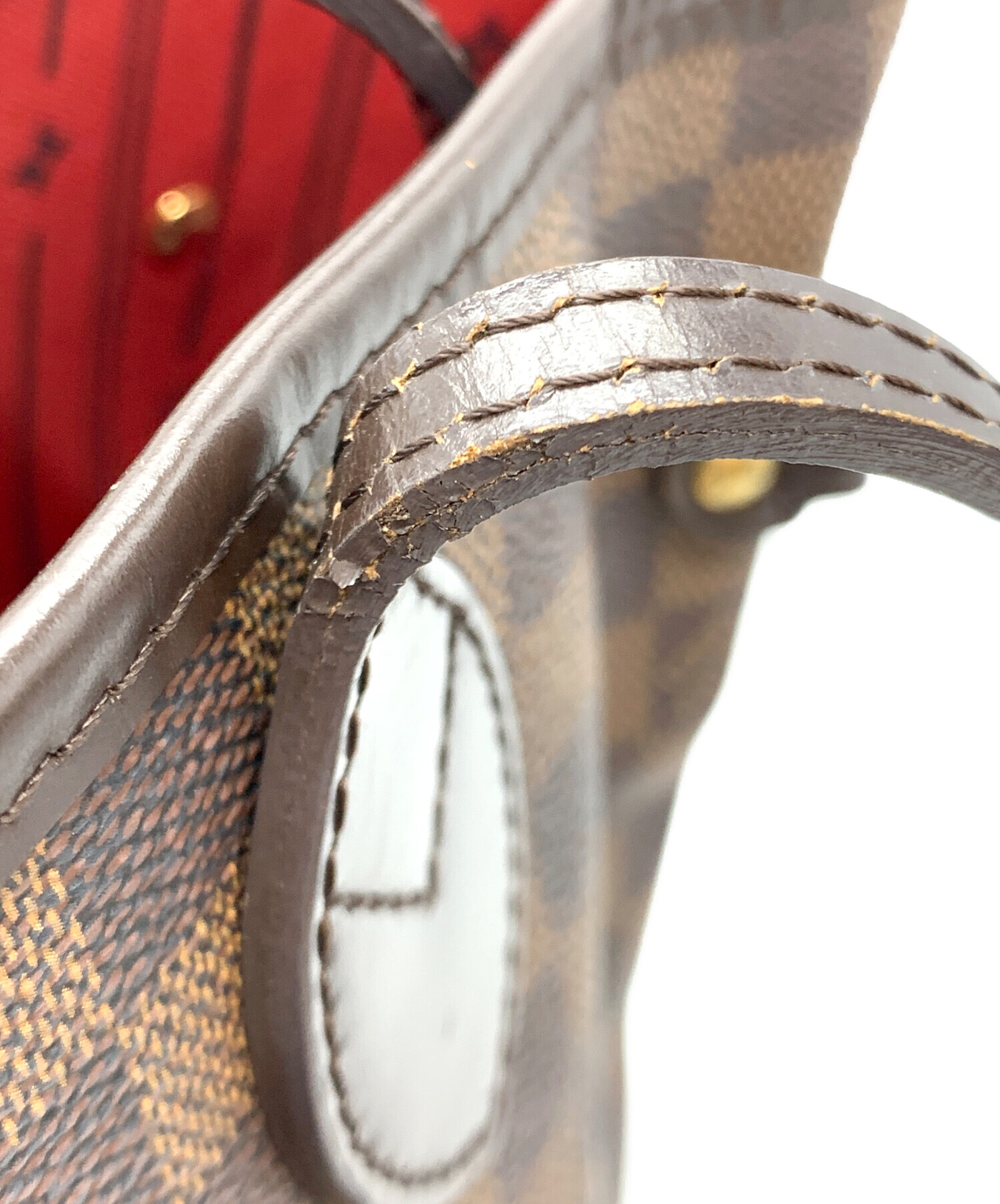 中古・古着通販】LOUIS VUITTON (ルイ ヴィトン) ダミエ ネヴァーフル 