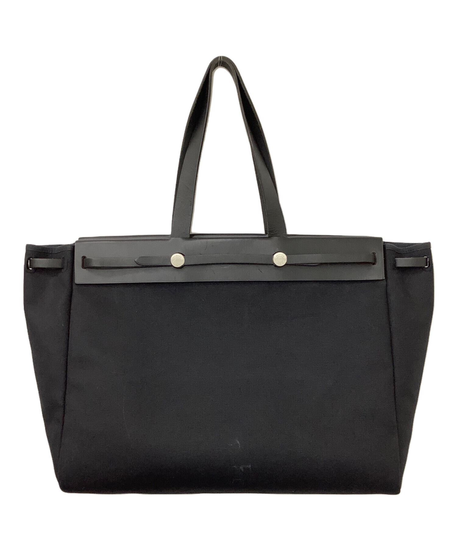 中古・古着通販】HERMES (エルメス) エールライン カバスGM ブラック 