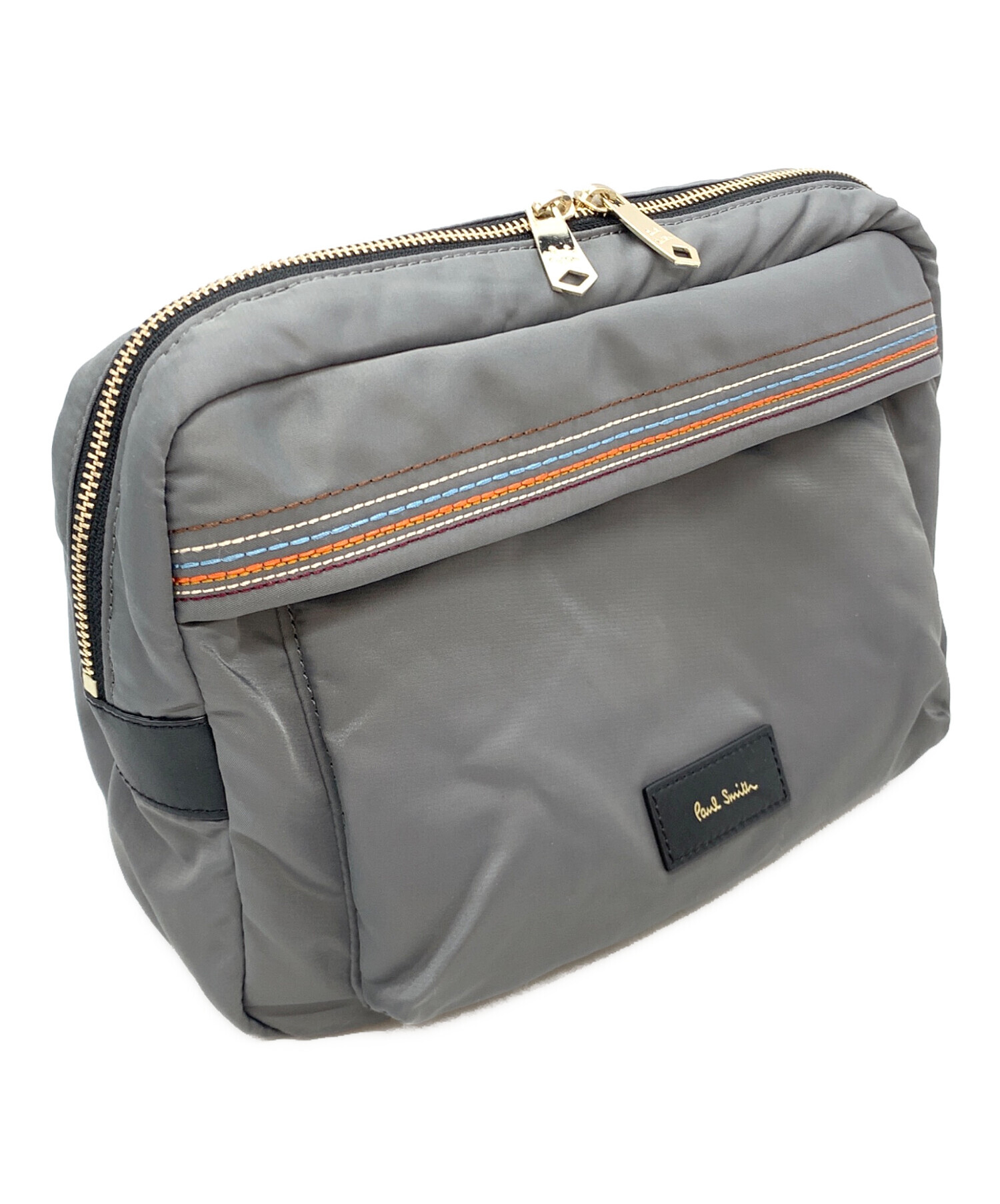 中古・古着通販】Paul Smith (ポールスミス) ウエストバッグ グレー 