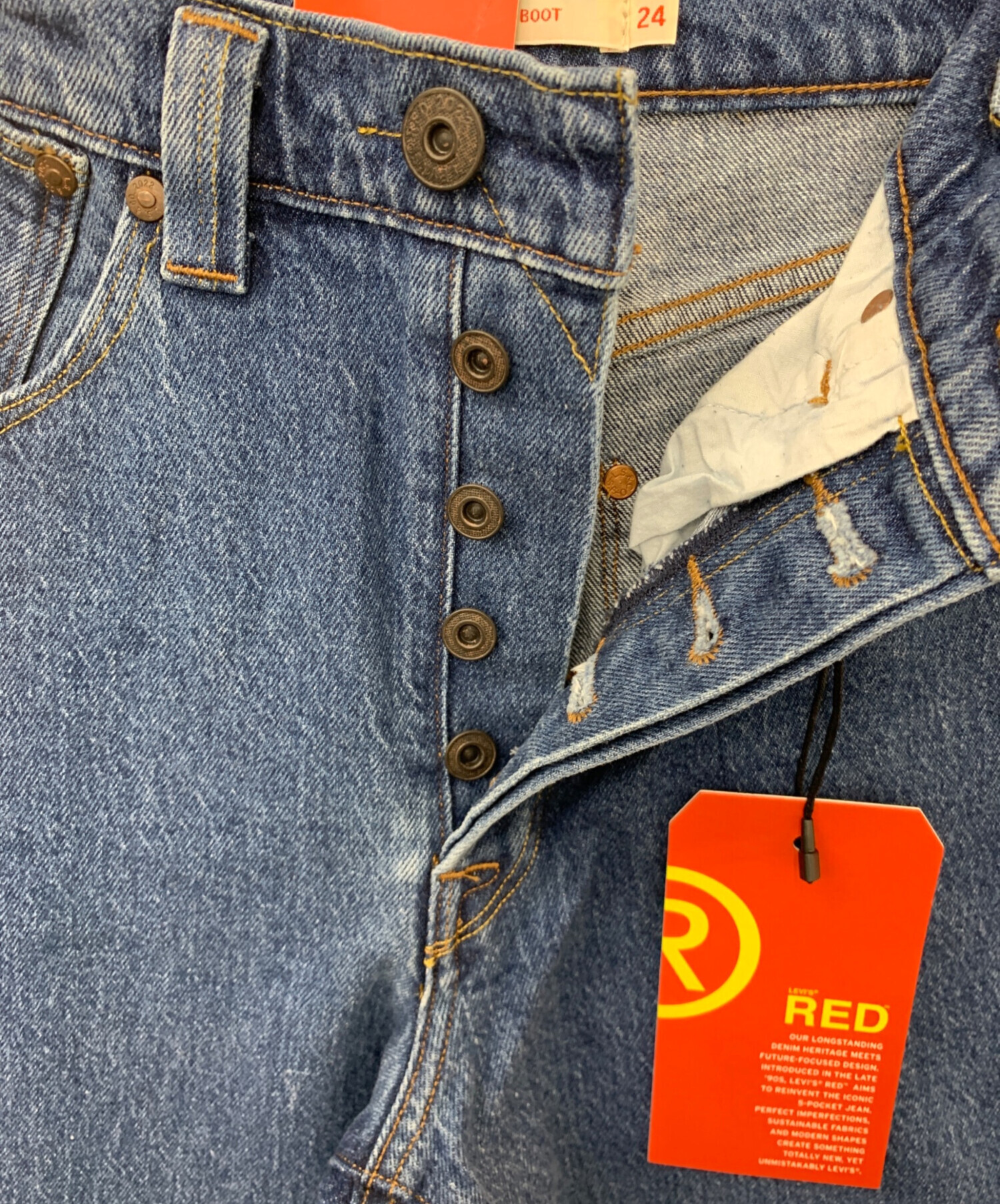 Levi's Red リーバイス　デニムアメカジ　vintage w34 y2k 中古・古着通販】LEVI'S RED (リーバイス レッド) デニムパンツ