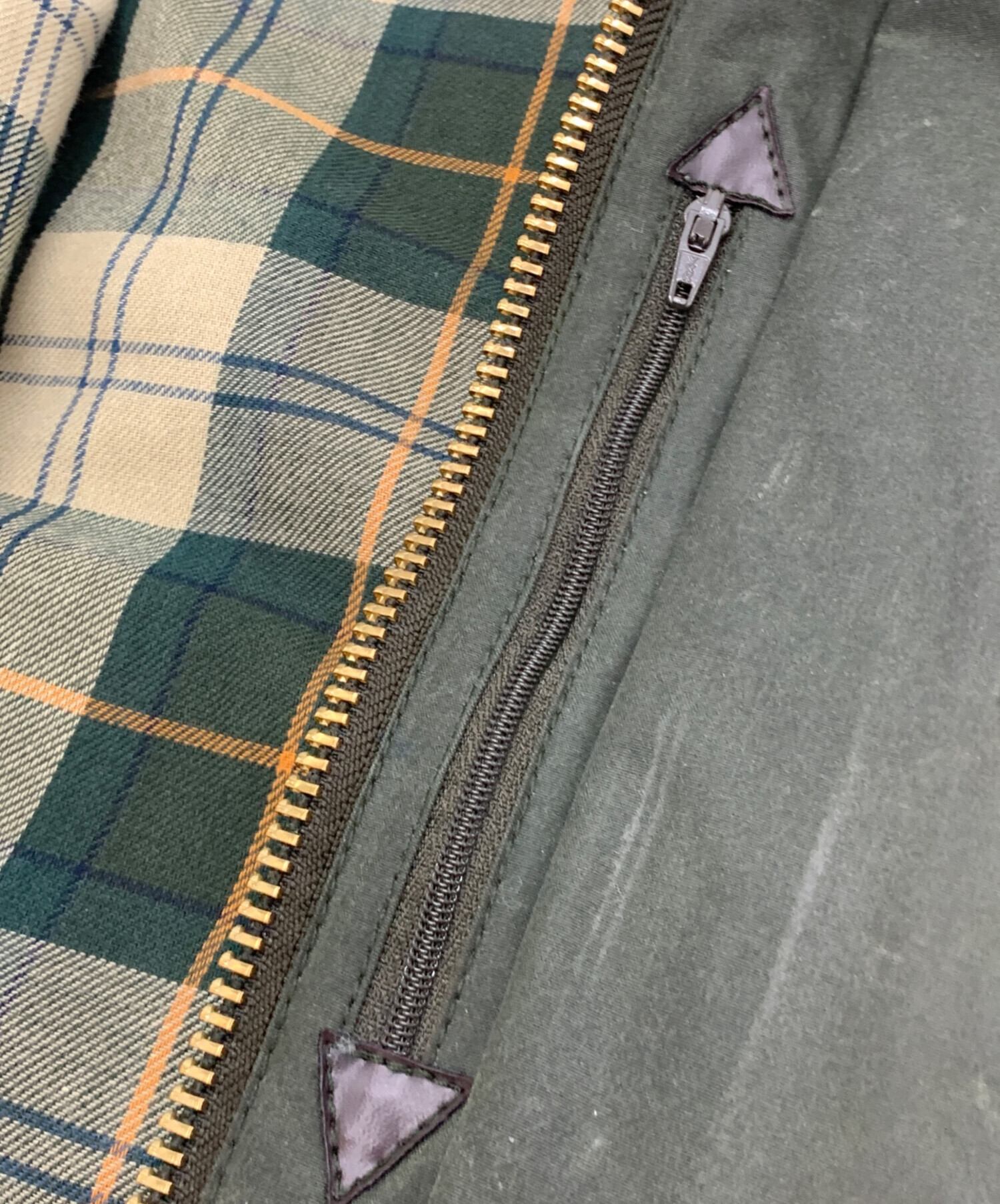 中古・古着通販】Barbour (バブアー) SL BEAUFORT オイルドジャケット