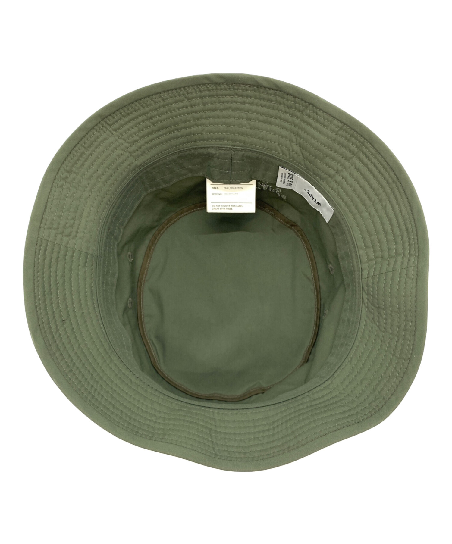 中古・古着通販】WTAPS (ダブルタップス) JUNGLE 02 ハット オリーブ