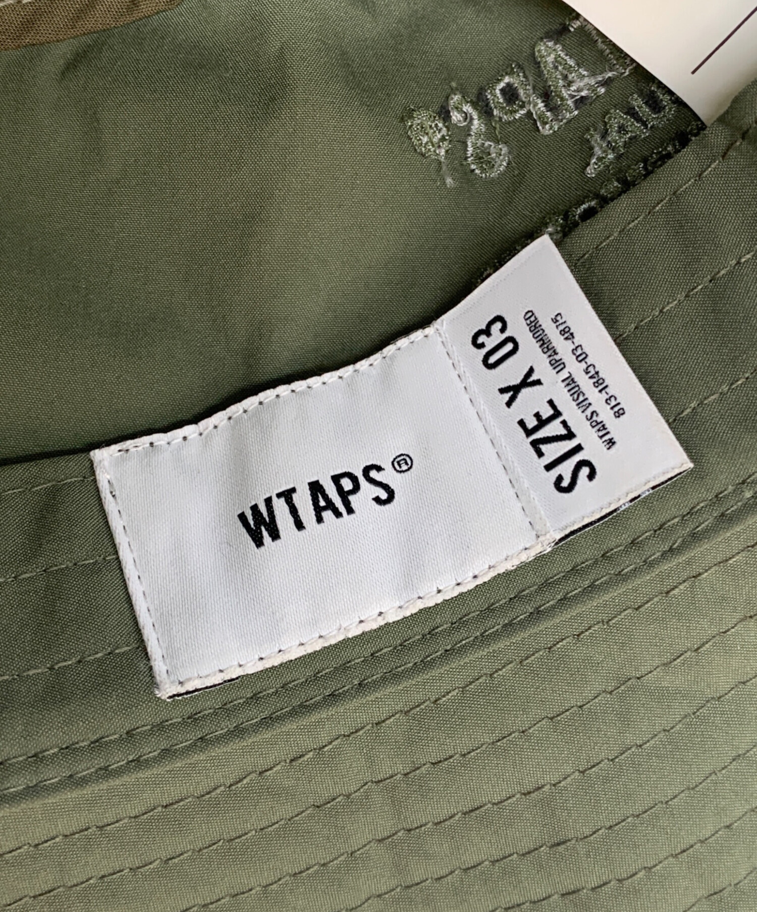 中古・古着通販】WTAPS (ダブルタップス) JUNGLE 02 ハット オリーブ
