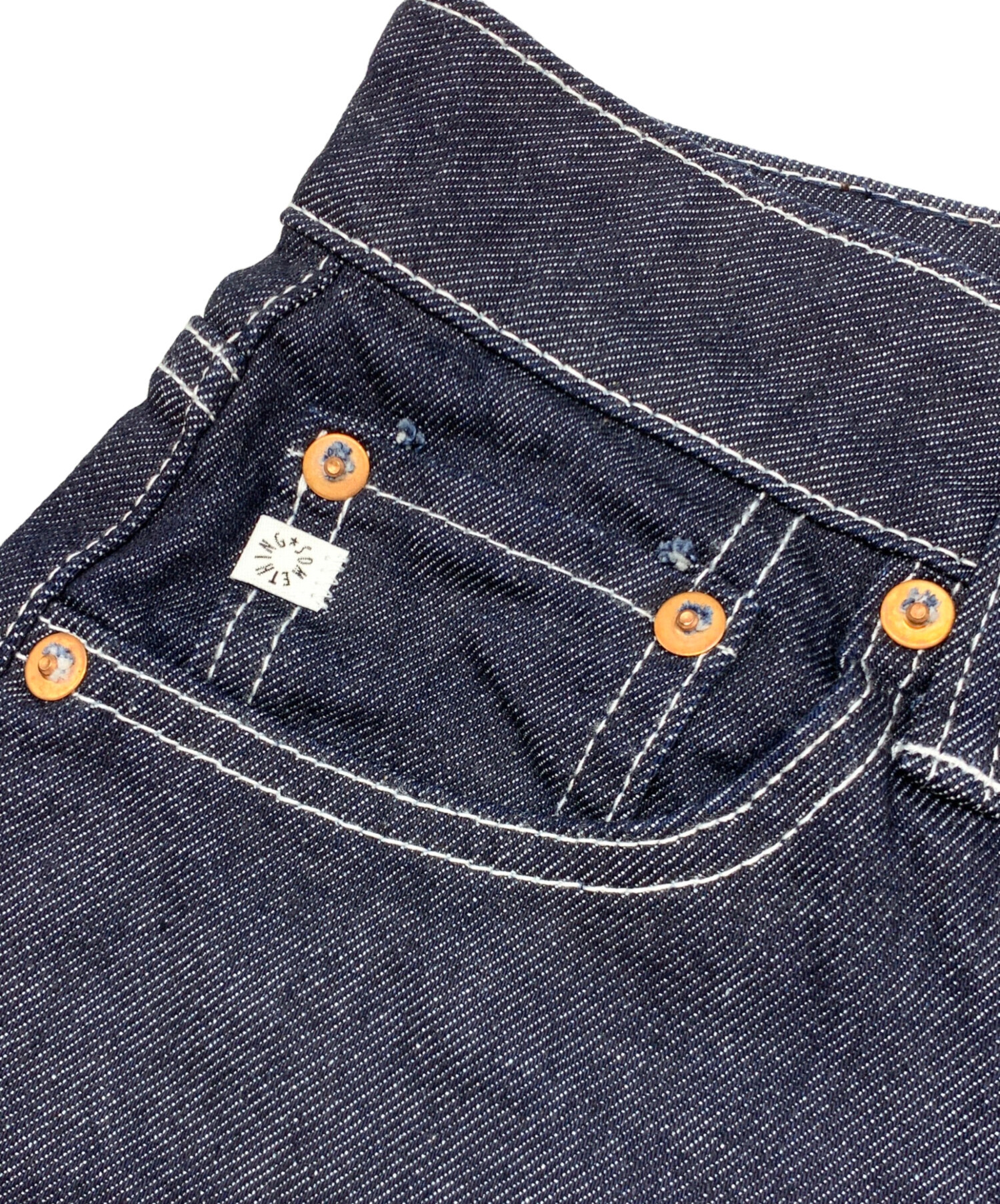 サムシングさん専用 中古・古着通販】Something (サムシング) デニムパンツ インディゴ