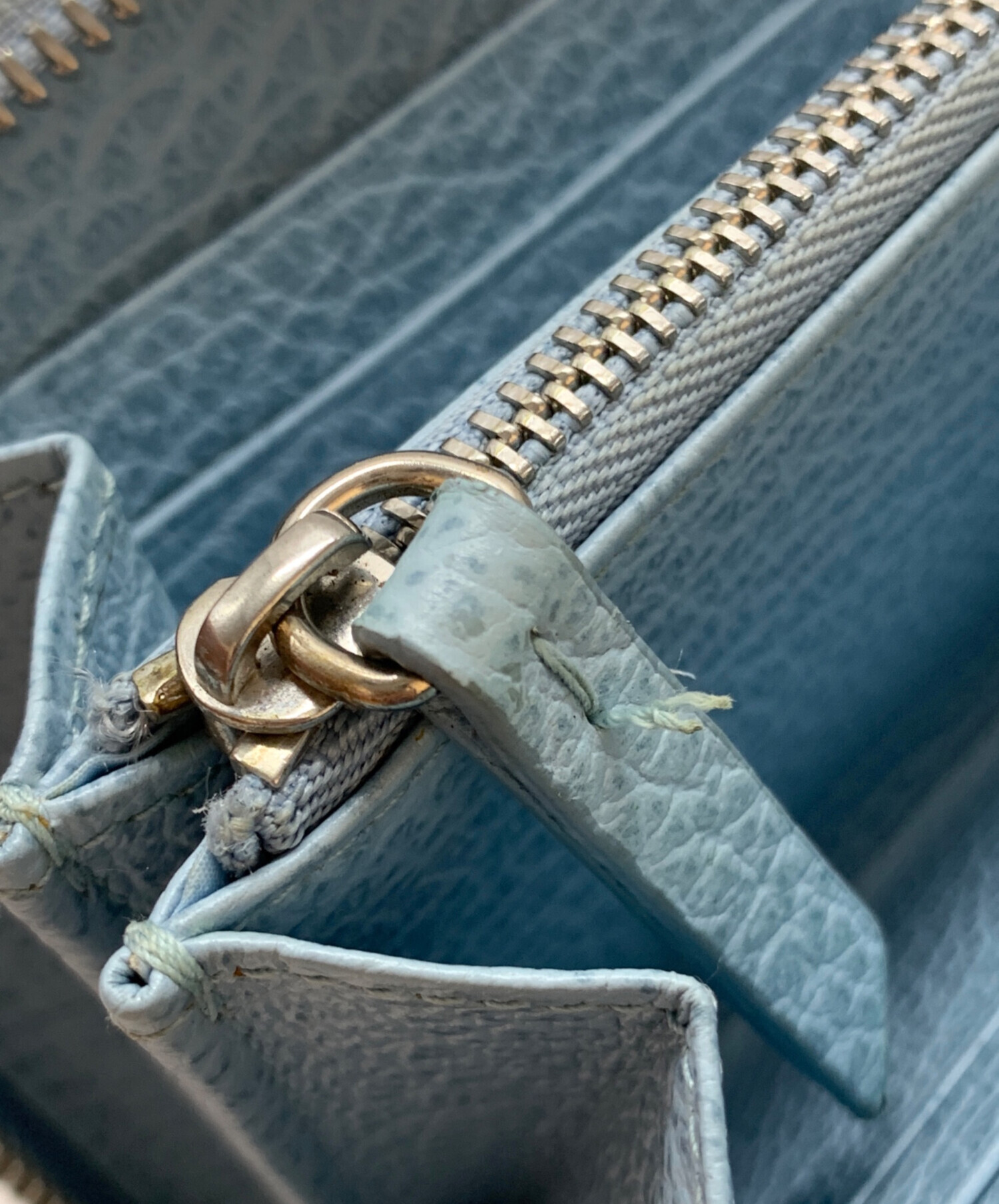 中古・古着通販】Maison Margiela (メゾンマルジェラ) 長財布 スカイ 中古・古着通販】Maison Margiela (メゾンマルジェラ) 長財布 スカイ