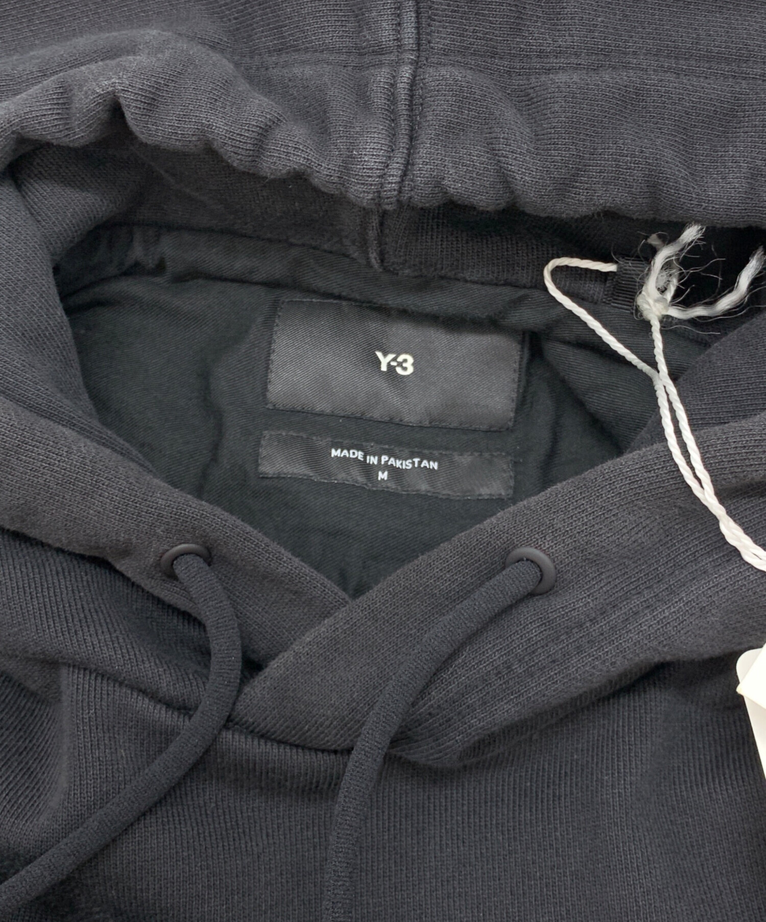 中古・古着通販】Y-3 (ワイスリー) プルオーバーパーカー ブラック 