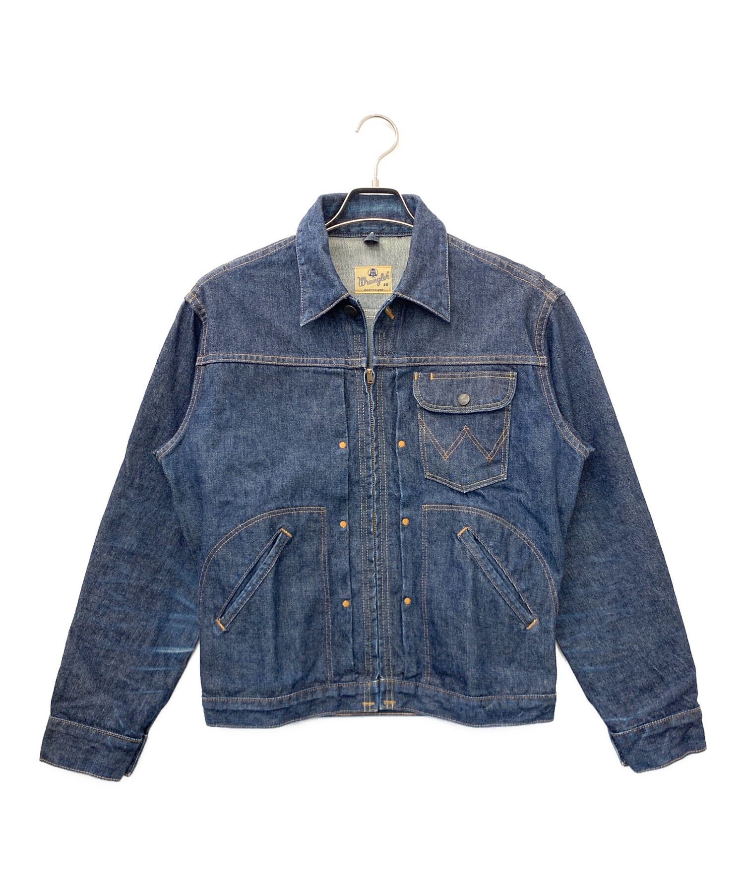 中古・古着通販】Wrangler (ラングラー) 11MJZ 復刻デニムジャケット
