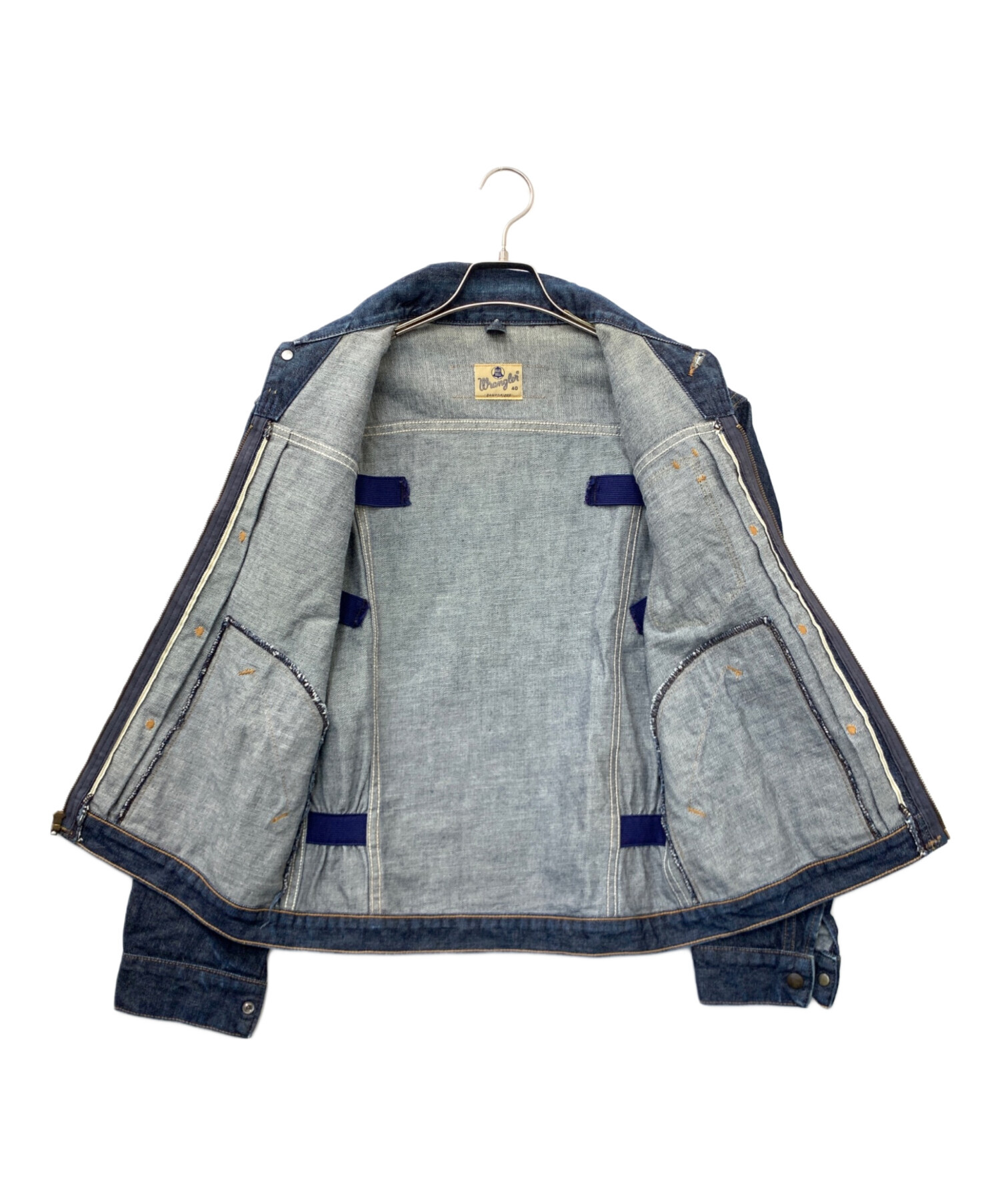 中古・古着通販】Wrangler (ラングラー) 11MJZ 復刻デニムジャケット