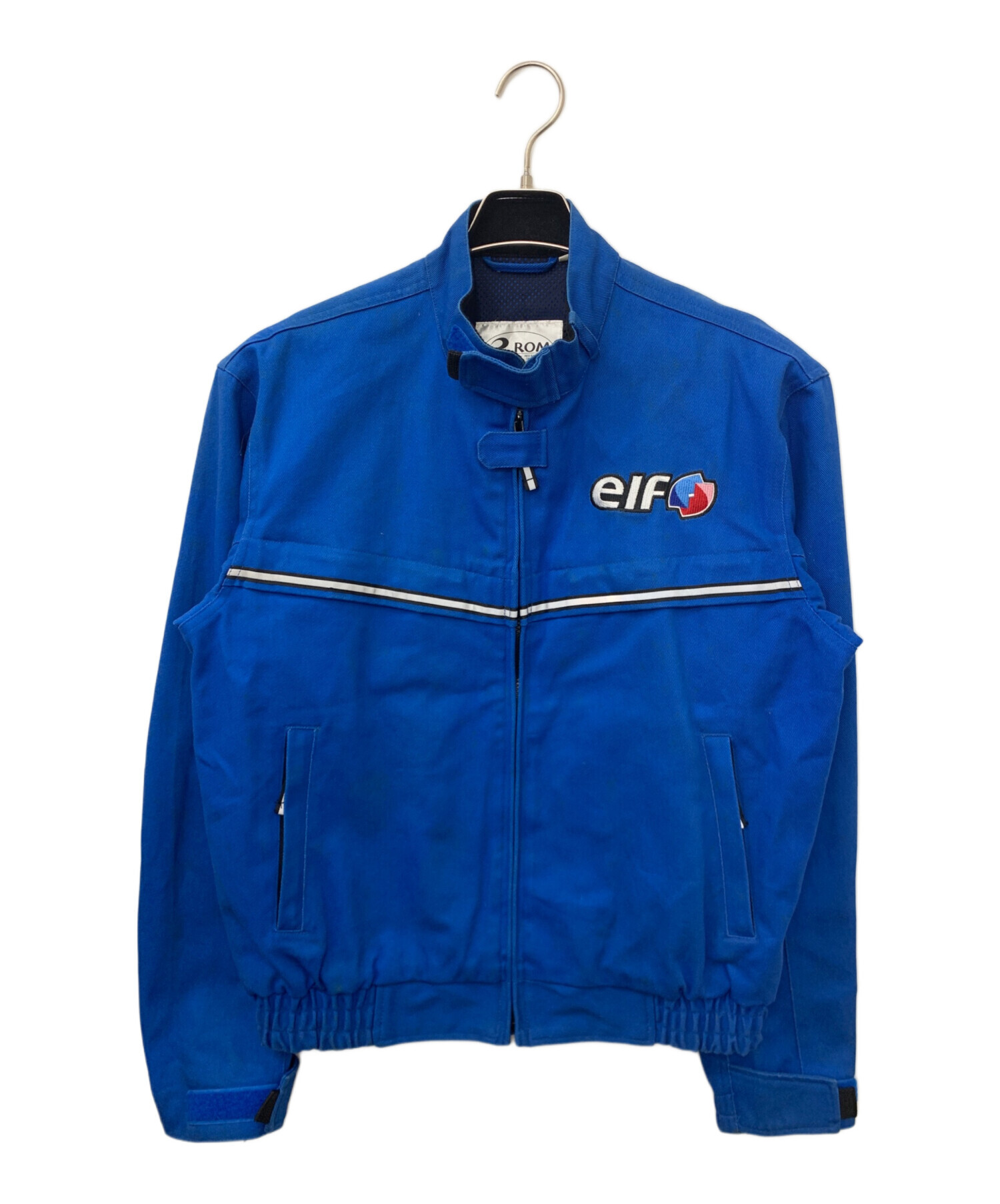 中古・古着通販】elf (エルフ) RED BARON レーシングジャケット ブルー