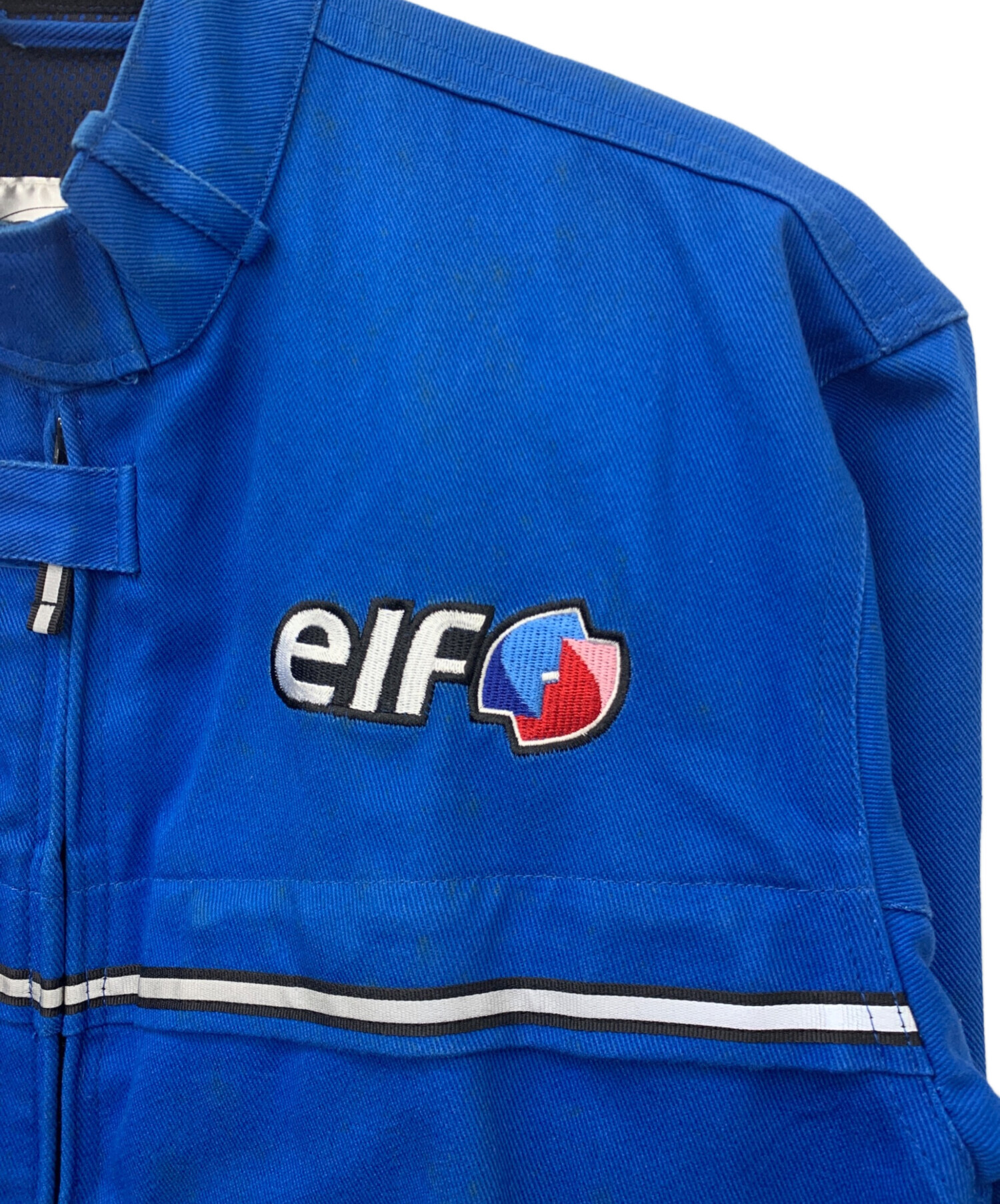 中古・古着通販】elf (エルフ) RED BARON レーシングジャケット ブルー