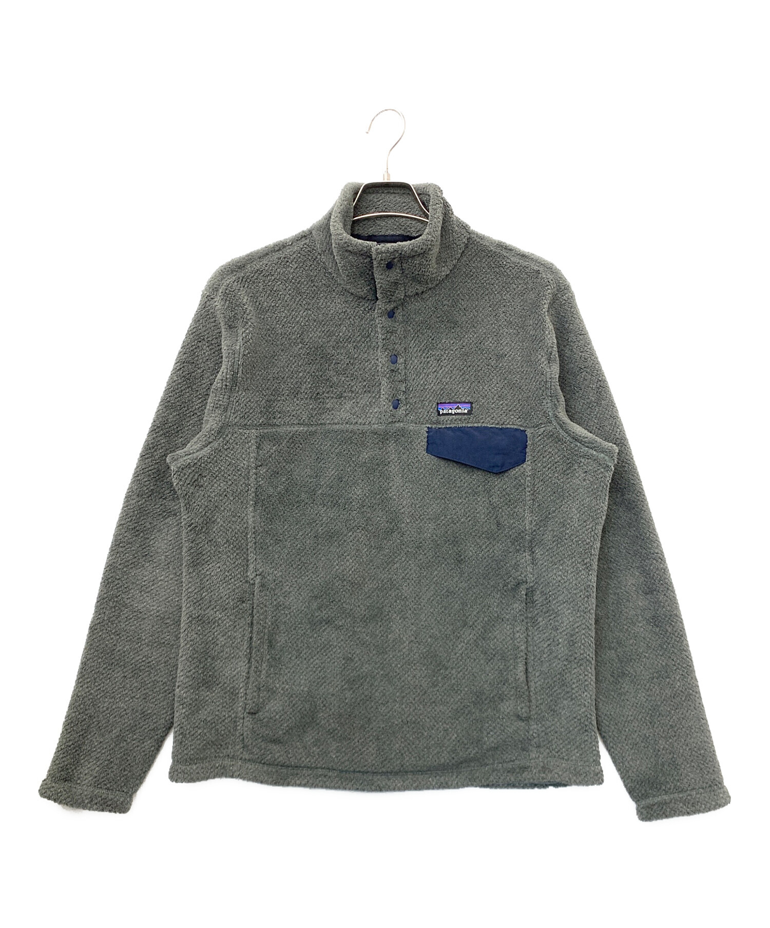 b*e様 Patagonia フリースジャケットM グレー シンチラ スナップT 
