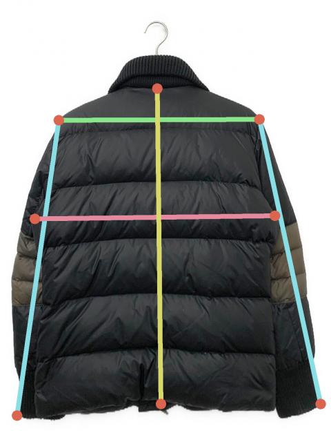 中古・古着通販】RED MOON (レッドムーン) ダウンジャケット ブラック