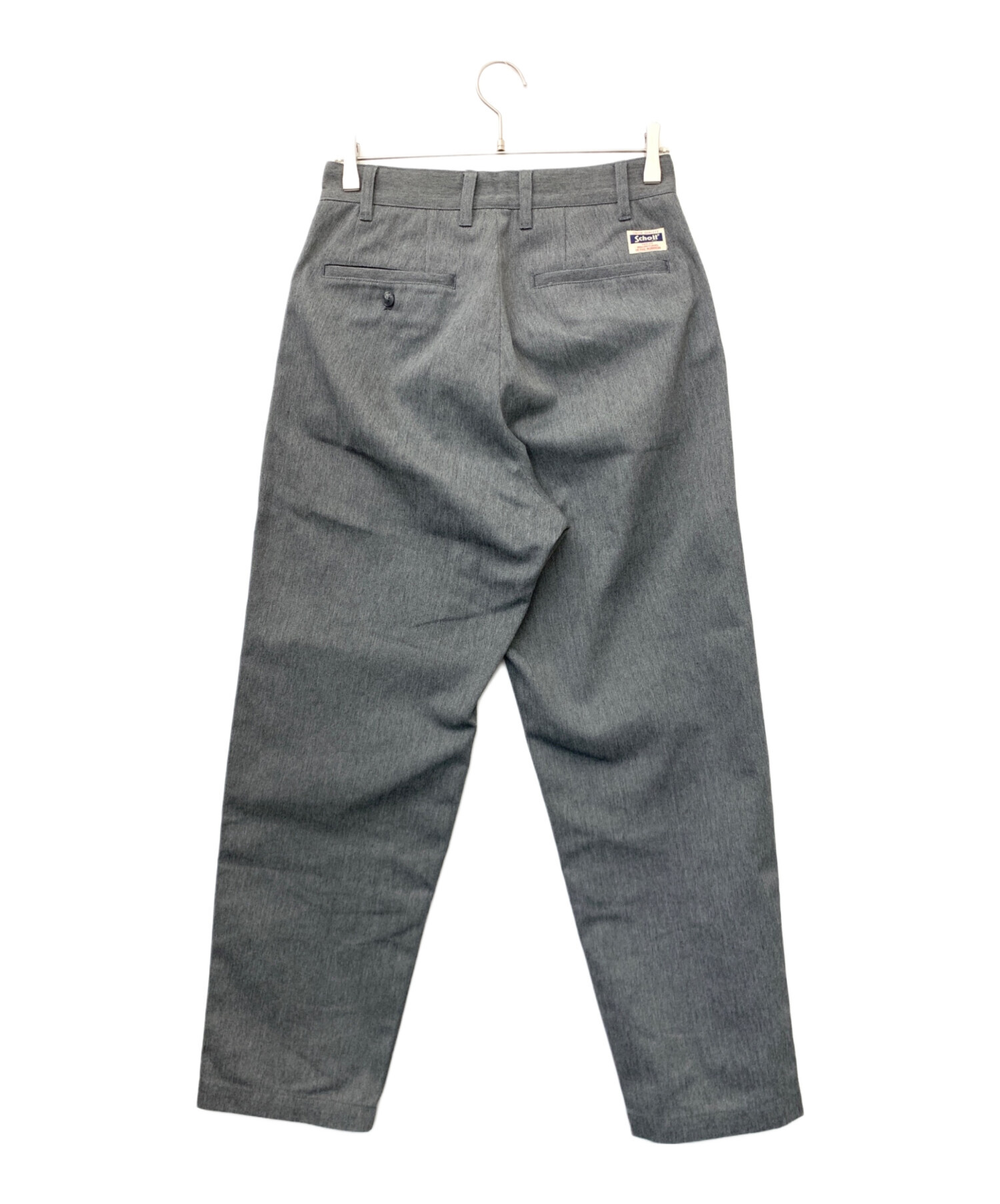 中古・古着通販】Schott (ショット) TC DOUBLE PLEATED WIDE PANTS